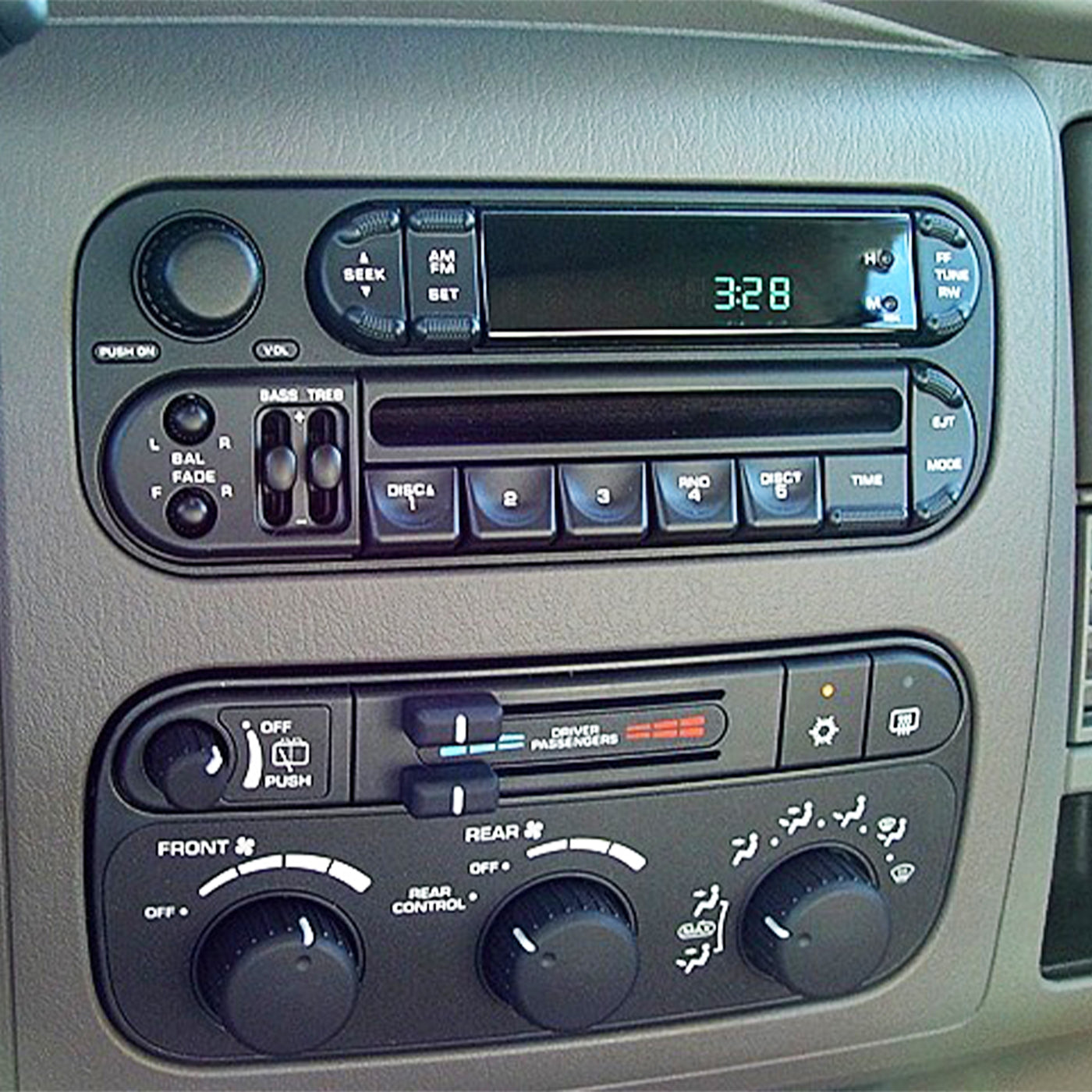 2001-2003 Dodge Durango Climate Control