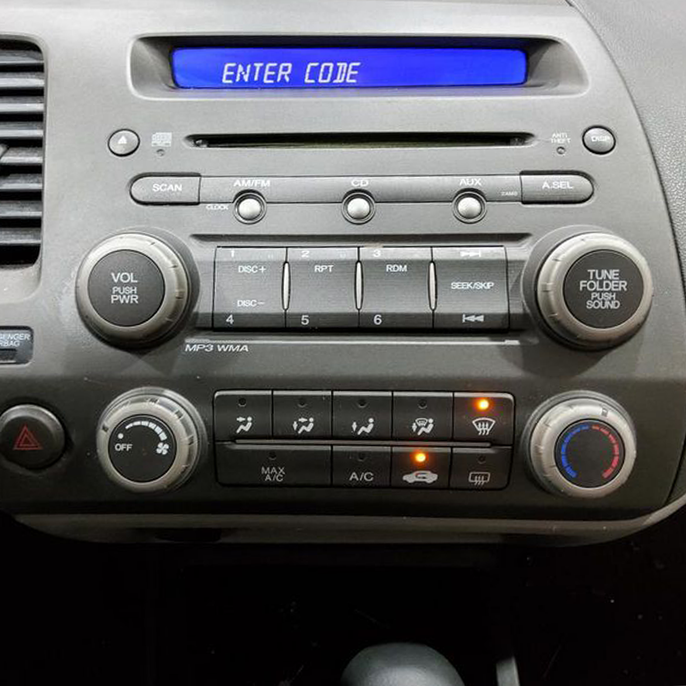 2006-2011 Honda Civic Climate Control