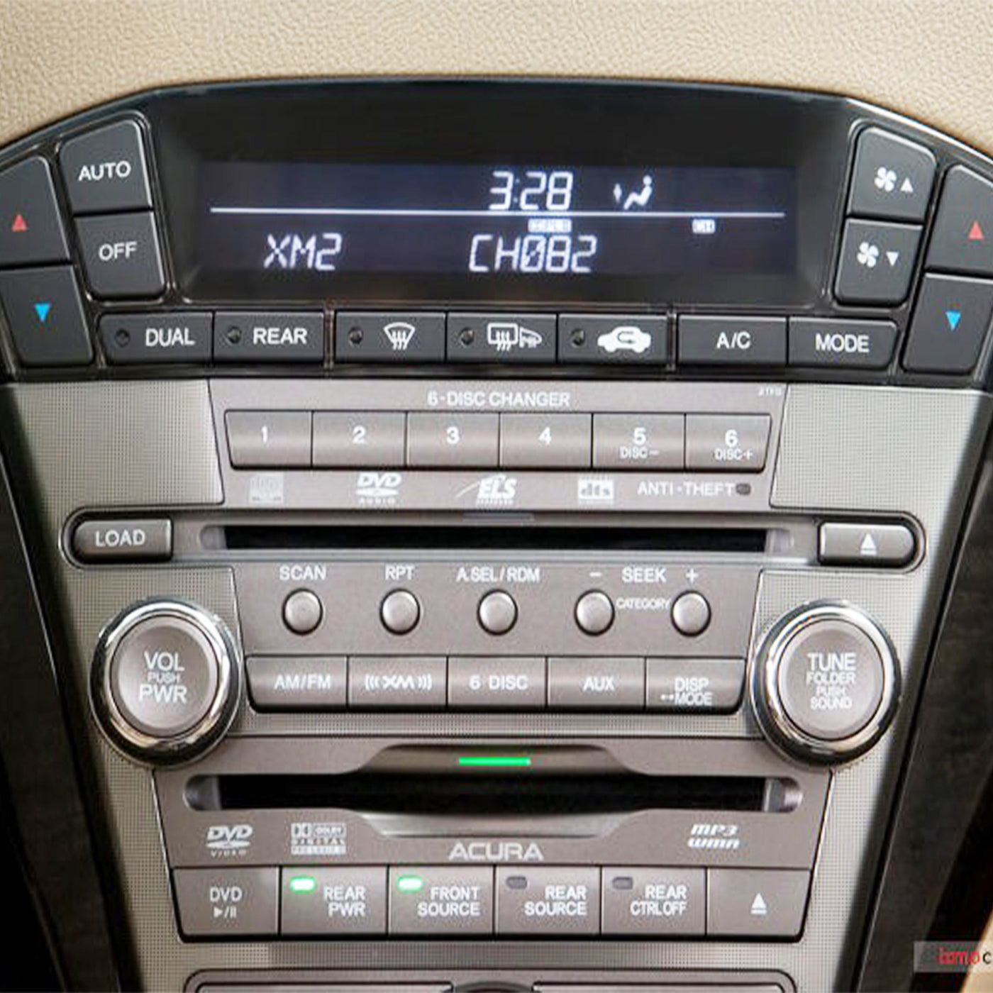 2007-2009 Acura MDX Climate Control