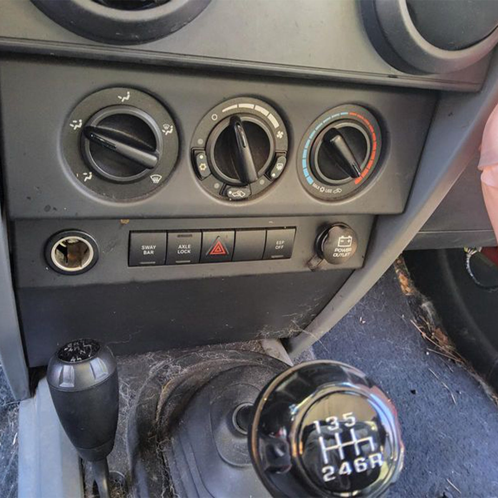 2007-2010 Jeep Wrangler Climate Control