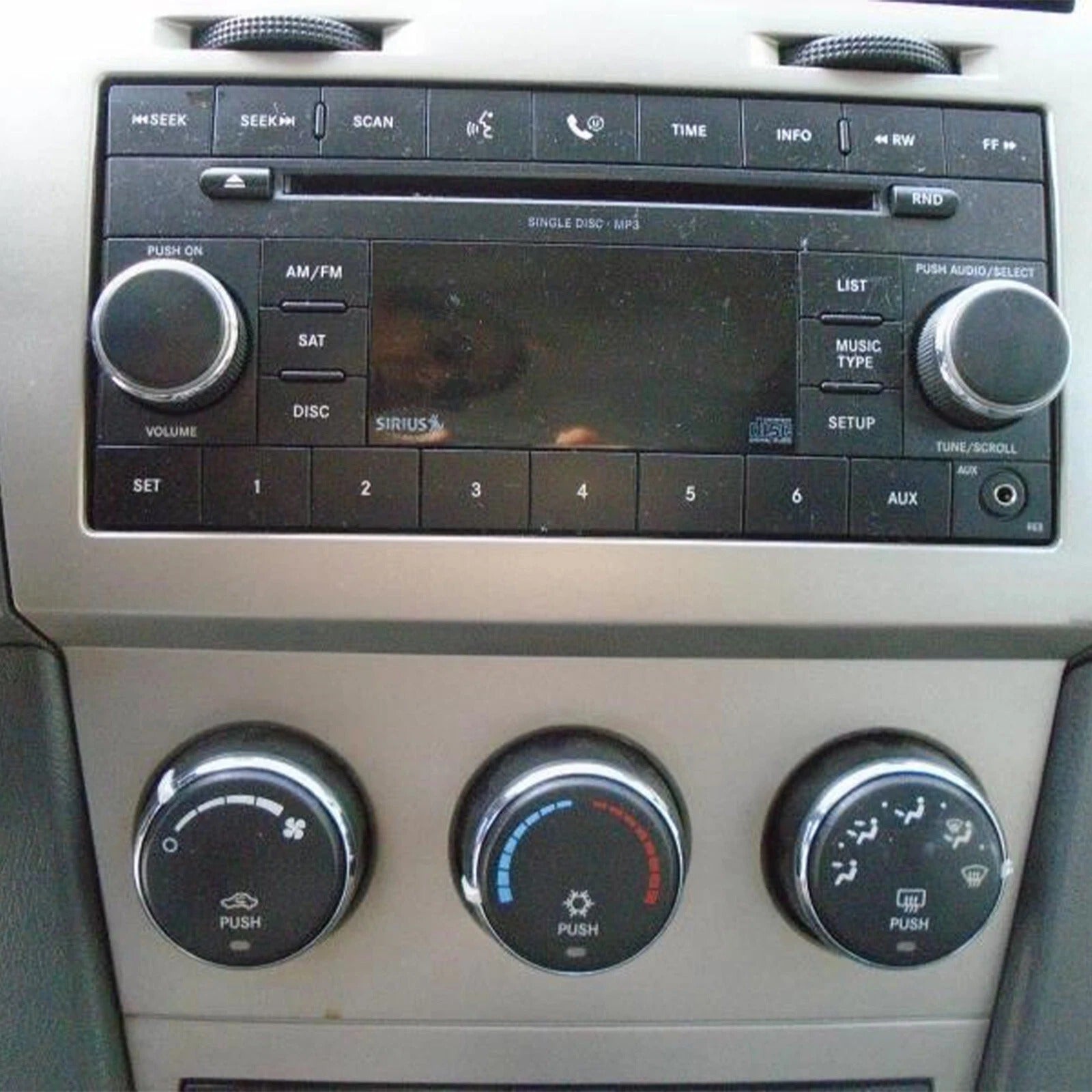2008-2009 Dodge Avenger Climate Control