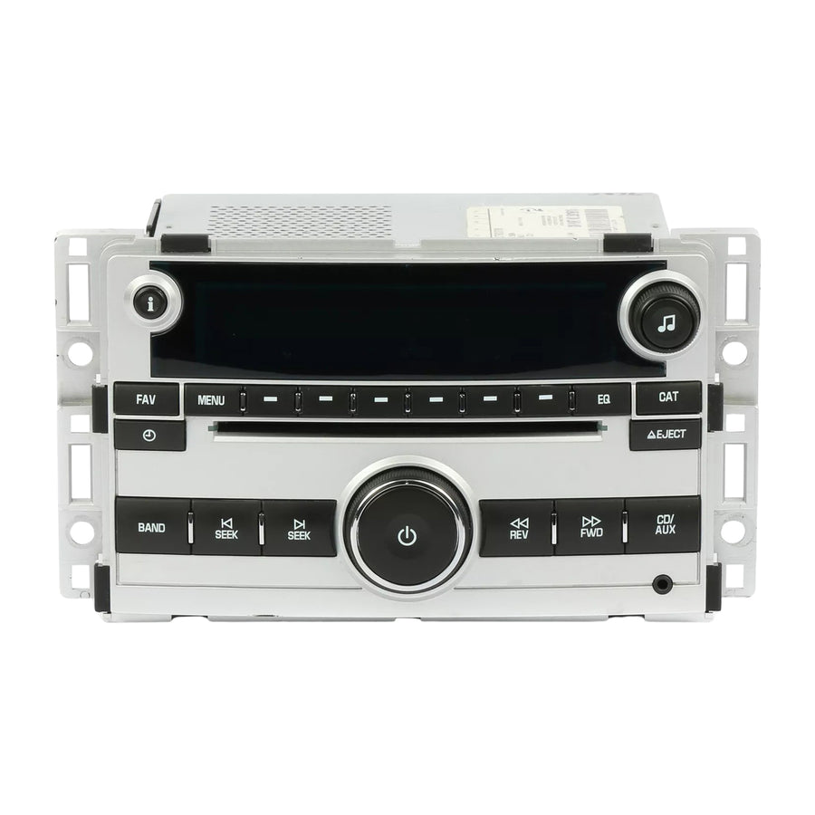 2009-2012 Chevy Malibu Radio Receiver