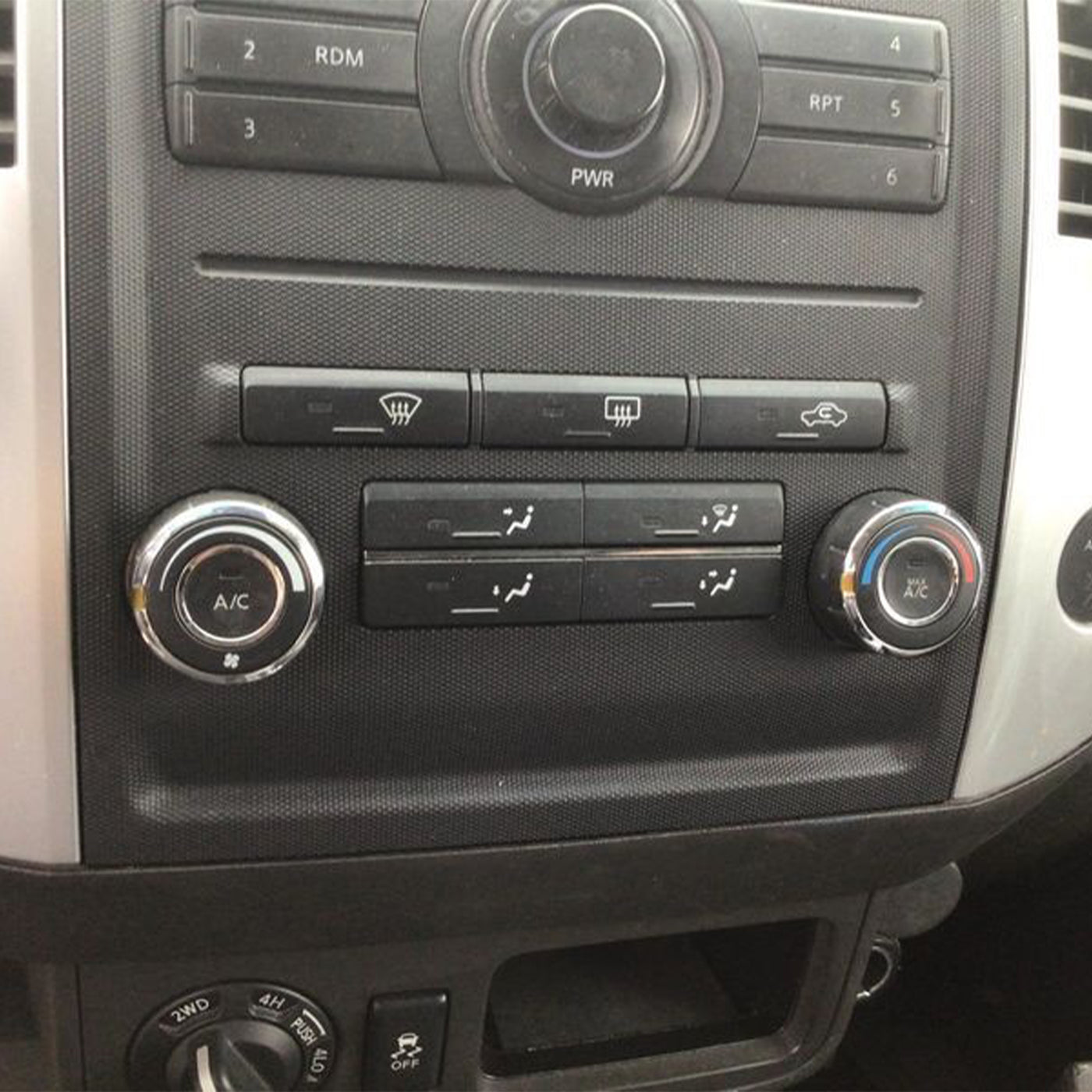 2010-2012 Nissan Frontier Climate Control