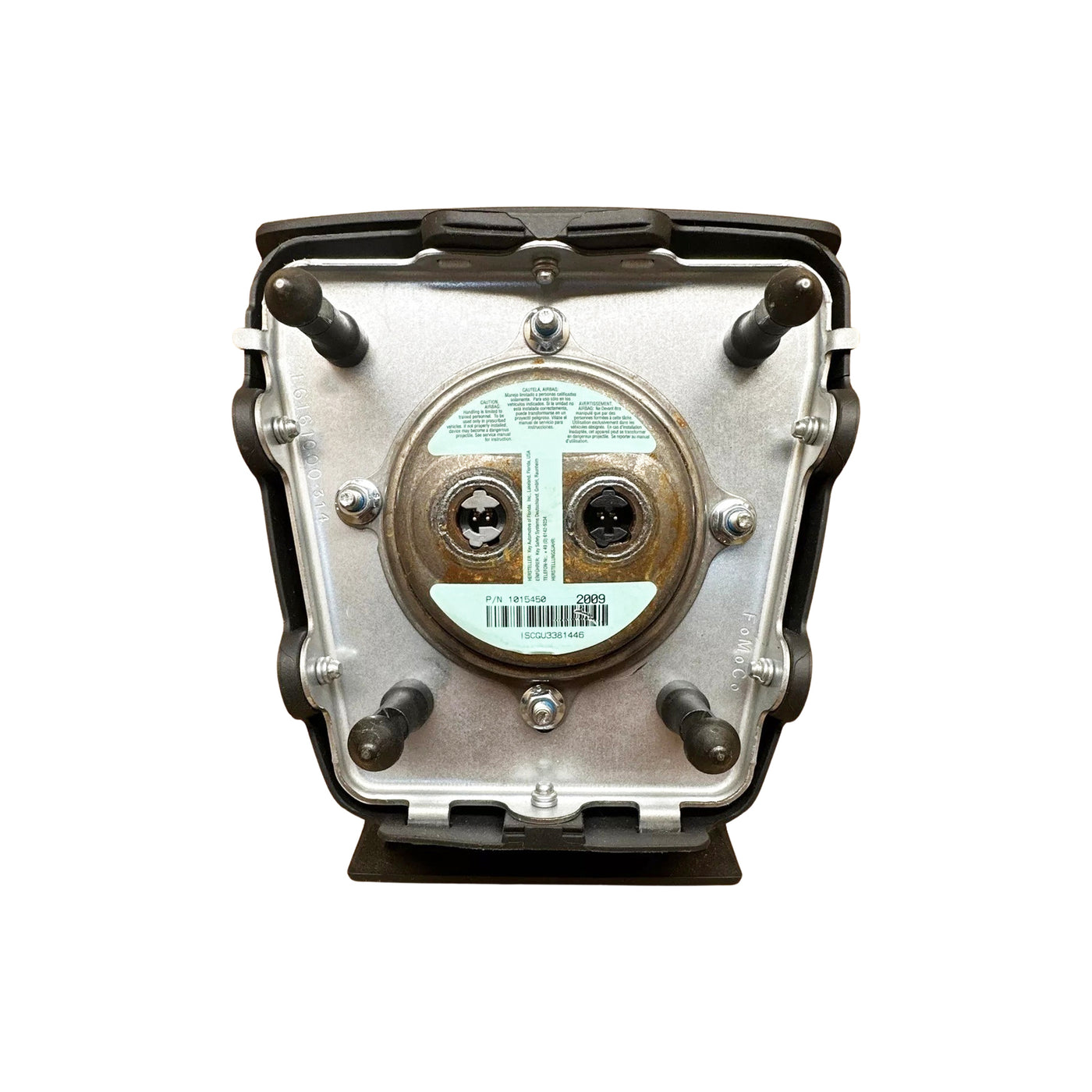 2010 Ford Flex Steering Wheel Airbag