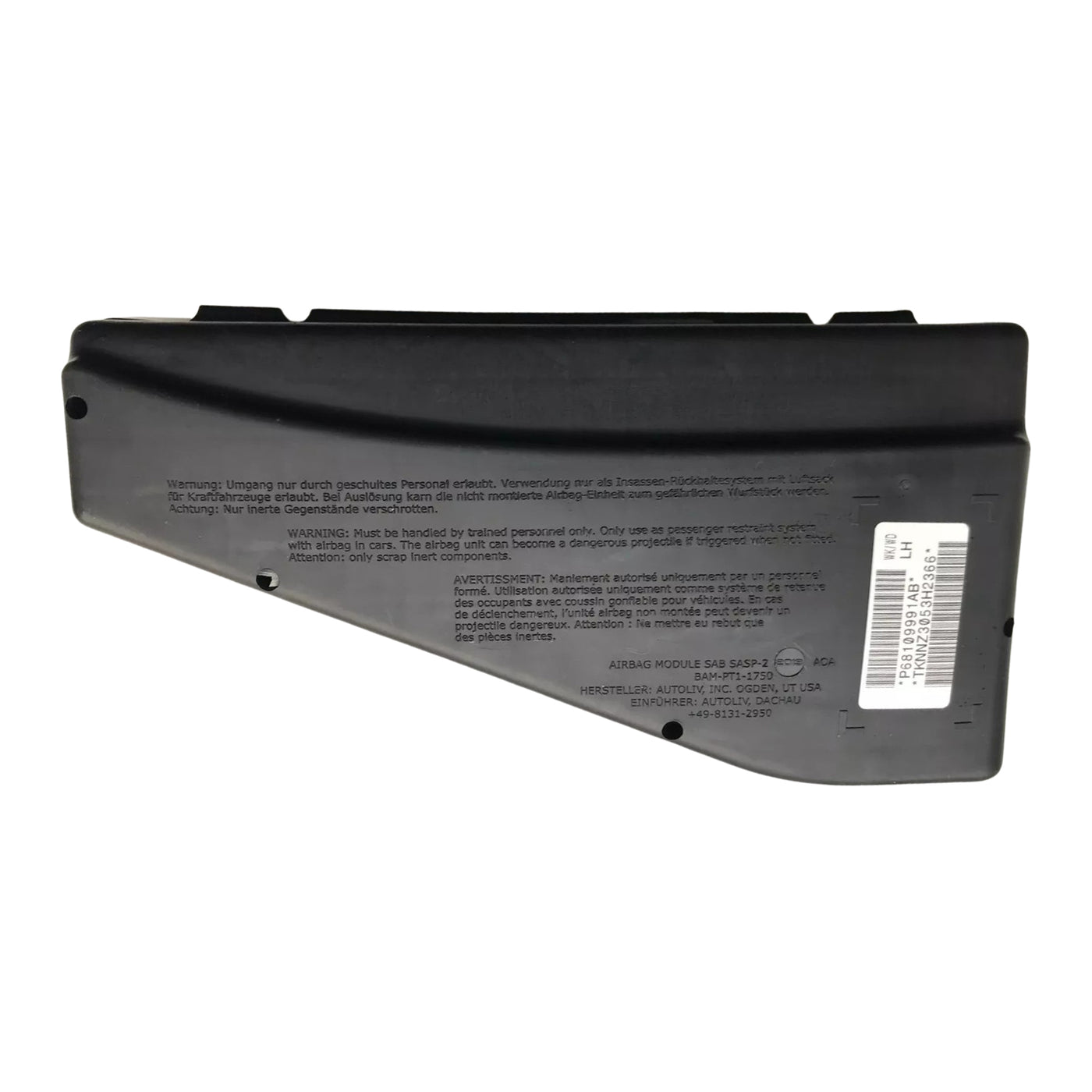 2011-2012 Jeep Grand Cherokee Driver Seat Airbag