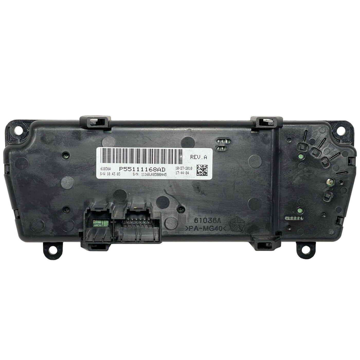 2011-2013 Jeep Wrangler Climate Control