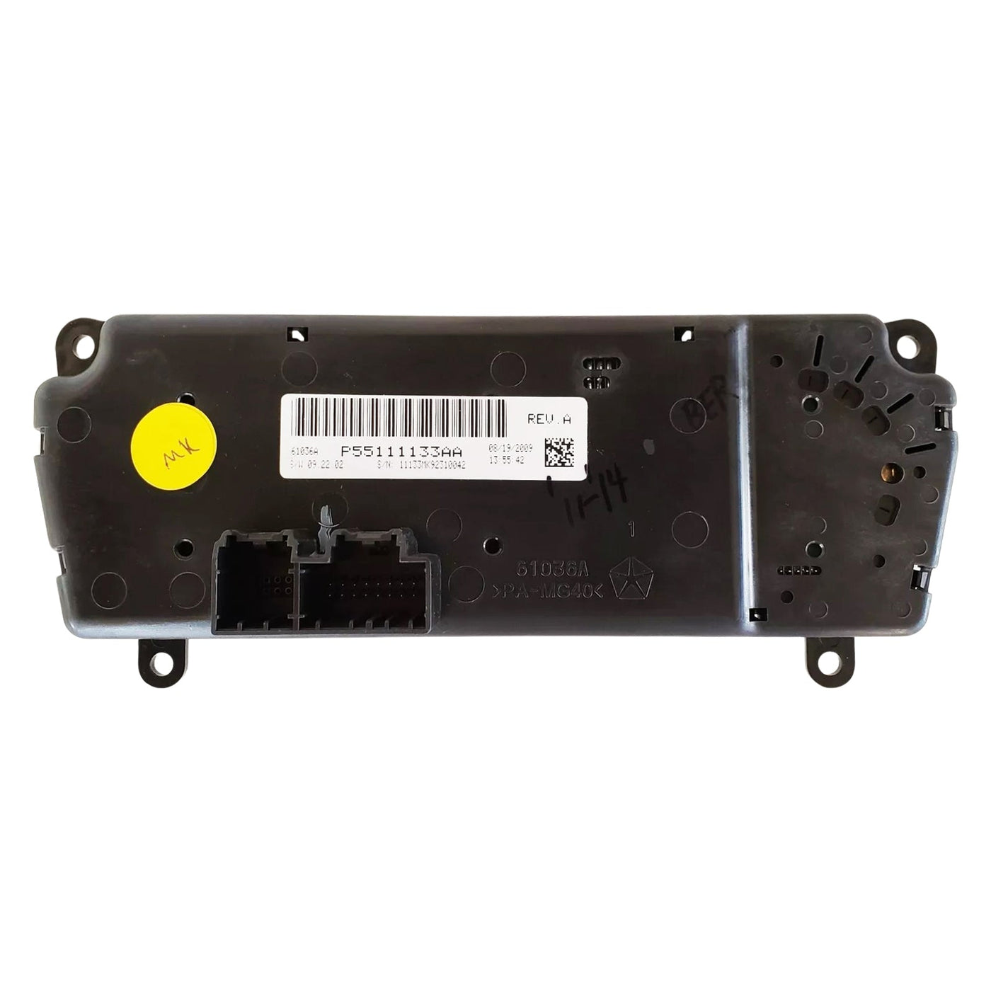 2011-2013 Jeep Wrangler Climate Control