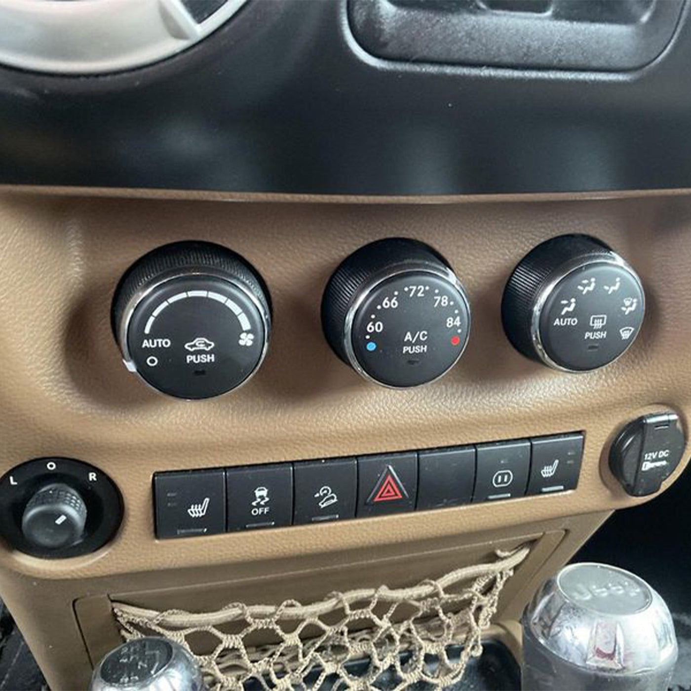 2011-2013 Jeep Wrangler Climate Control