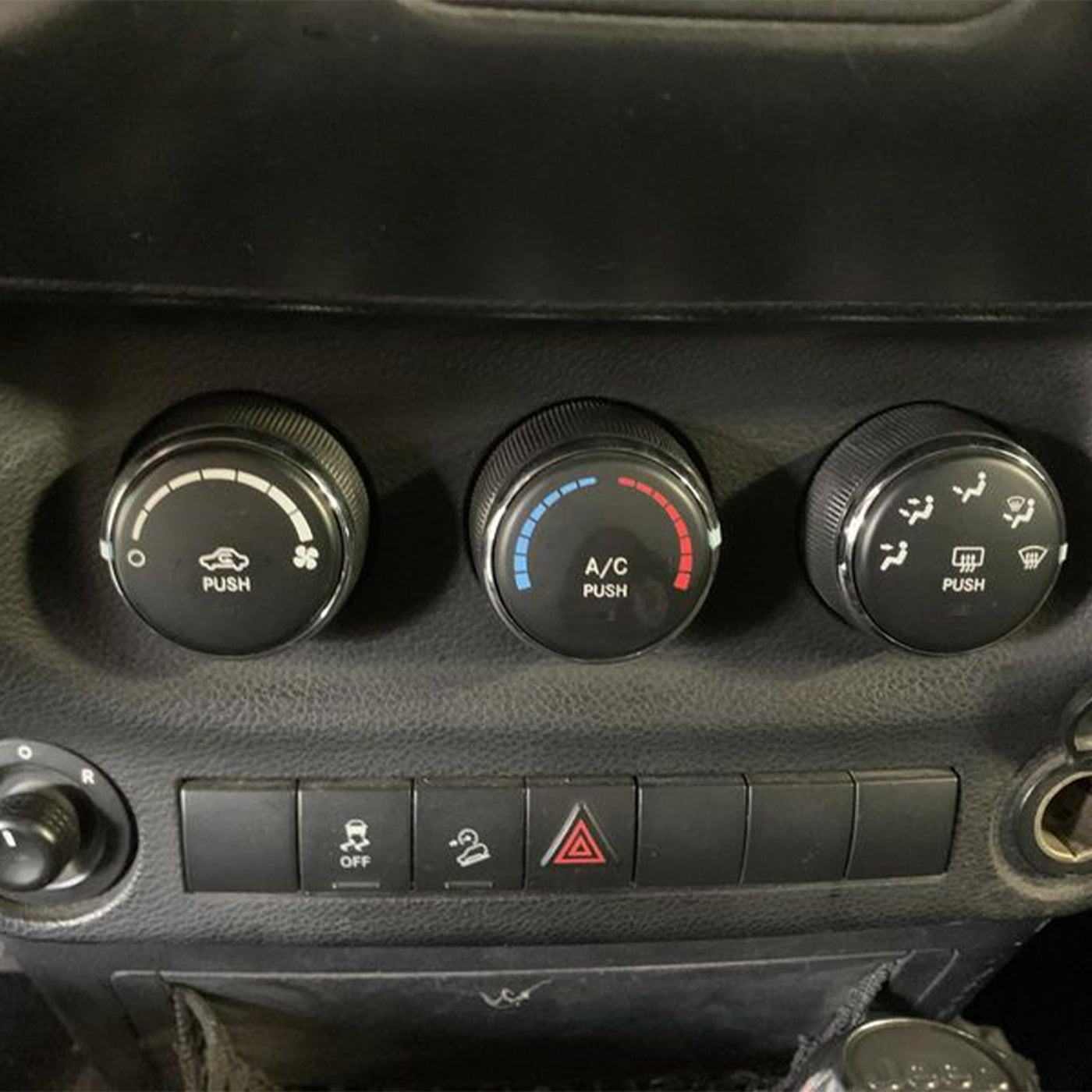 2011-2013 Jeep Wrangler Climate Control