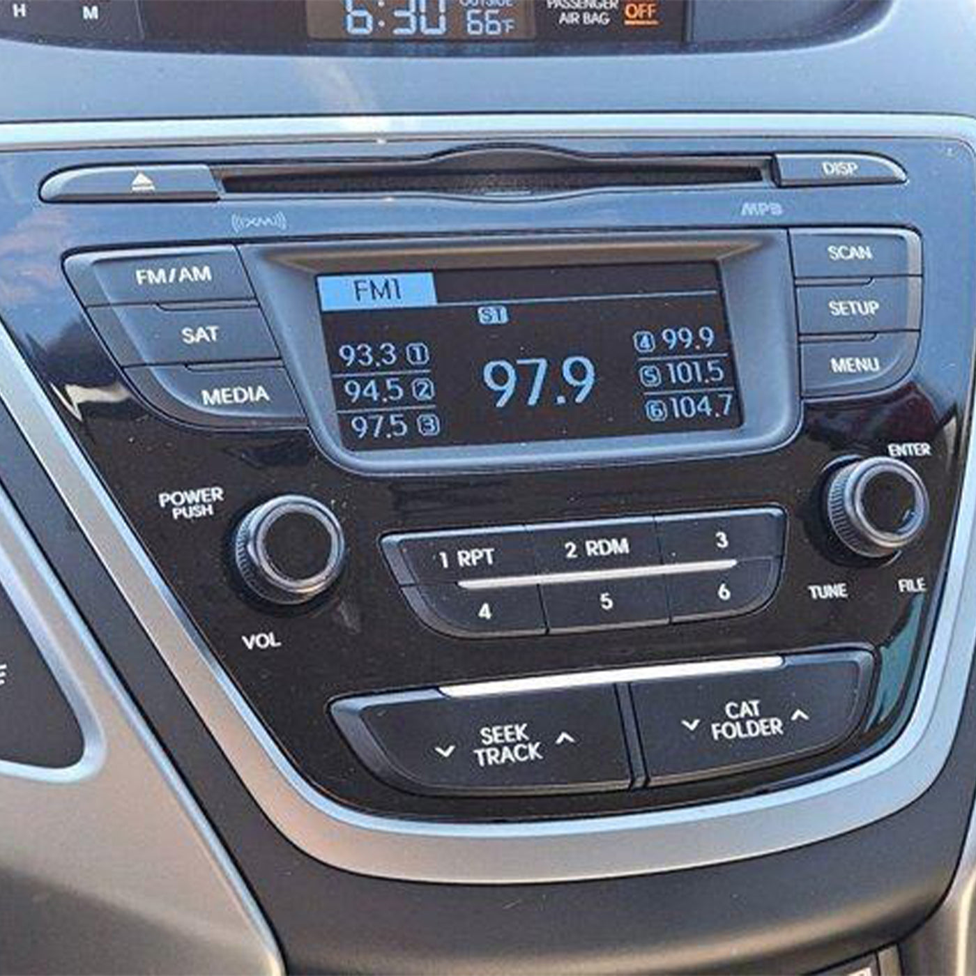 2011-2013 Hyundai Elantra Radio Receiver