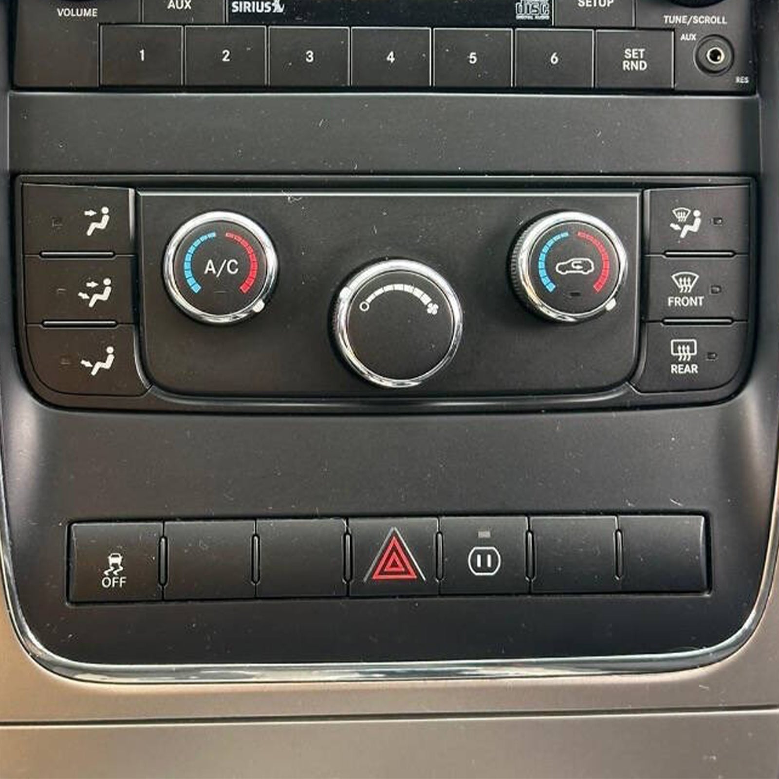 2011-2013 Jeep Grand Cherokee Climate Control