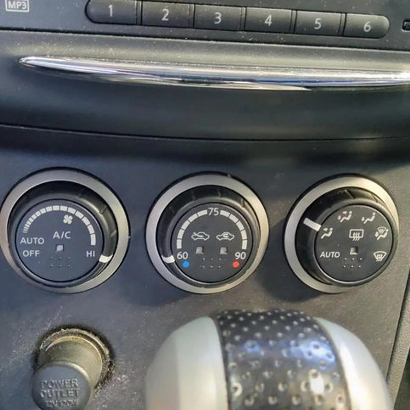 2011-2015 Nissan Rogue Climate Control