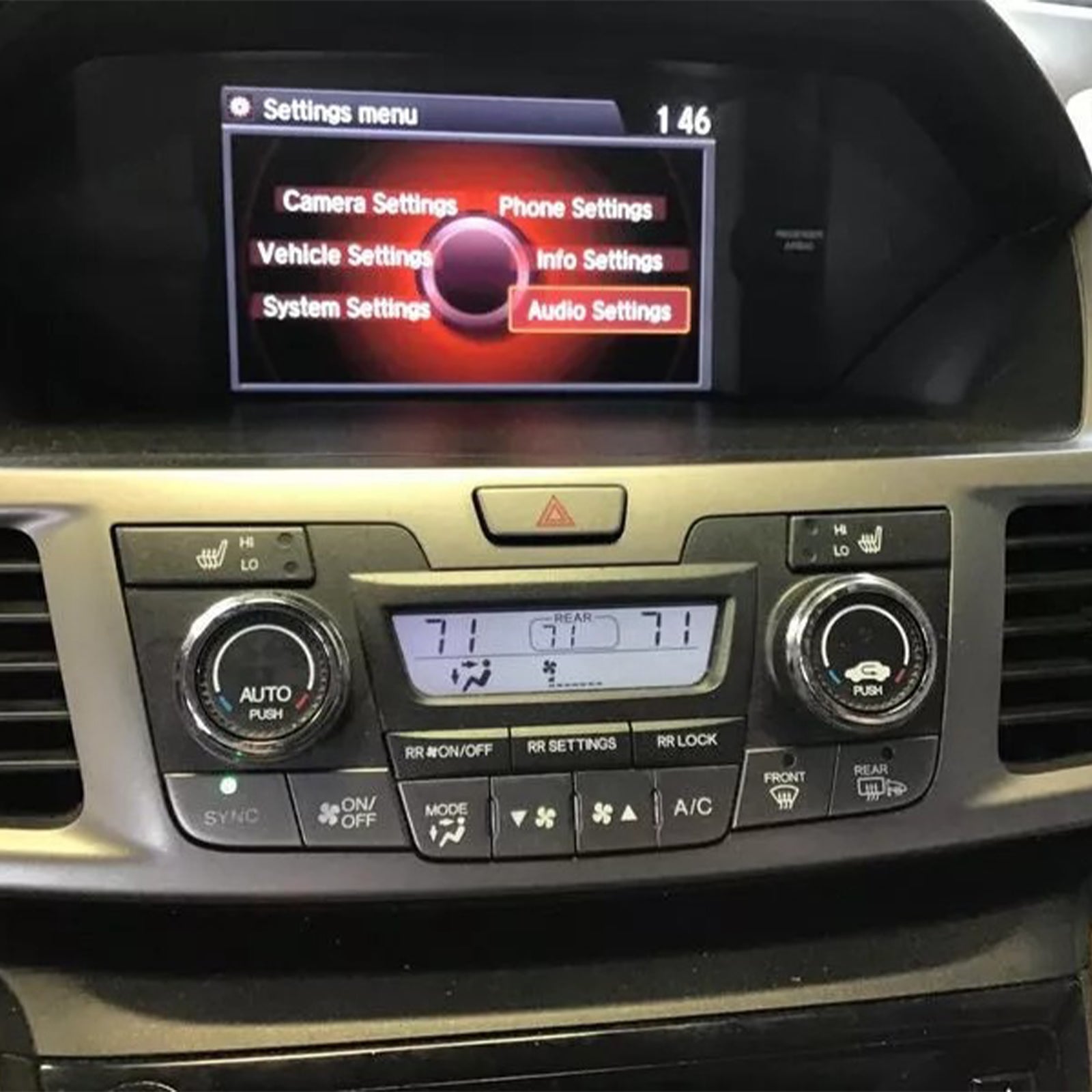 2011-2017 Honda Odyssey Climate Control