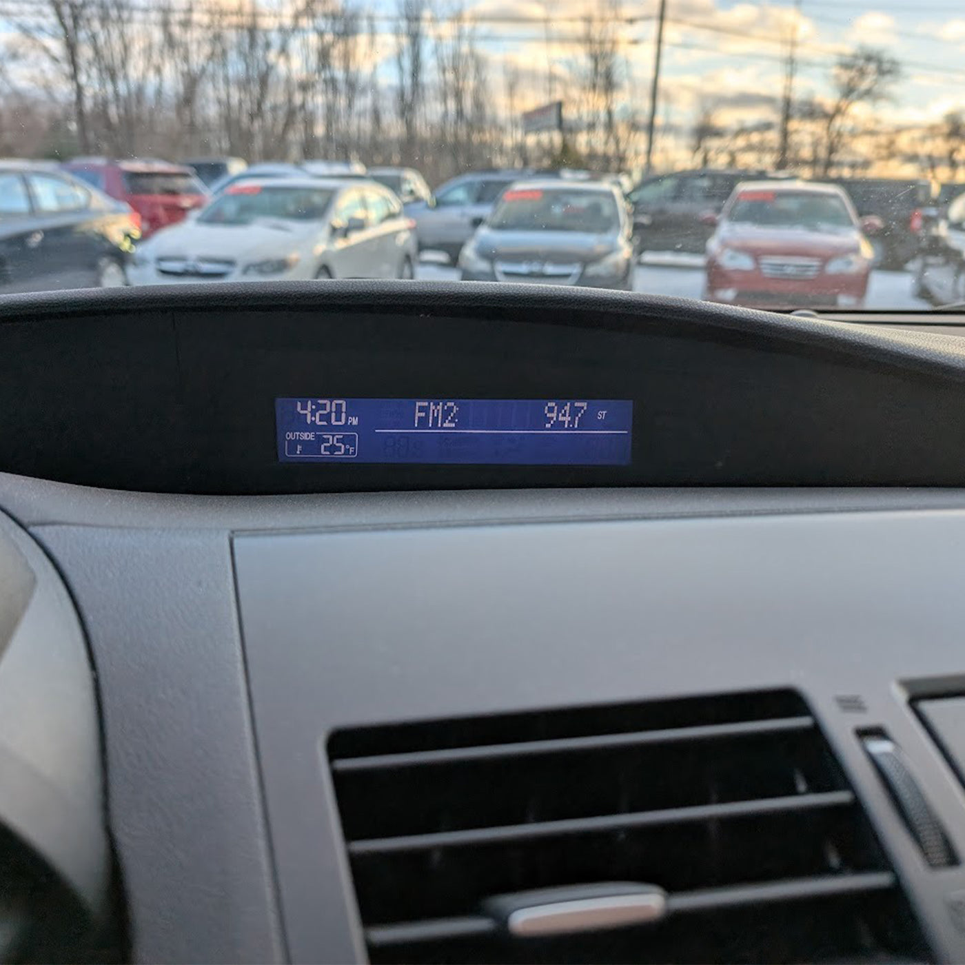 2012-2013 Mazda 3 Display Screen