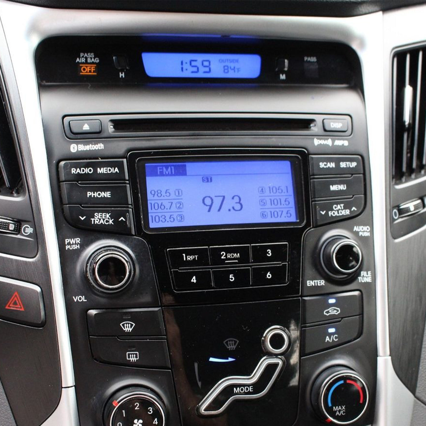 2012-2014 Hyundai Sonata Radio Receiver