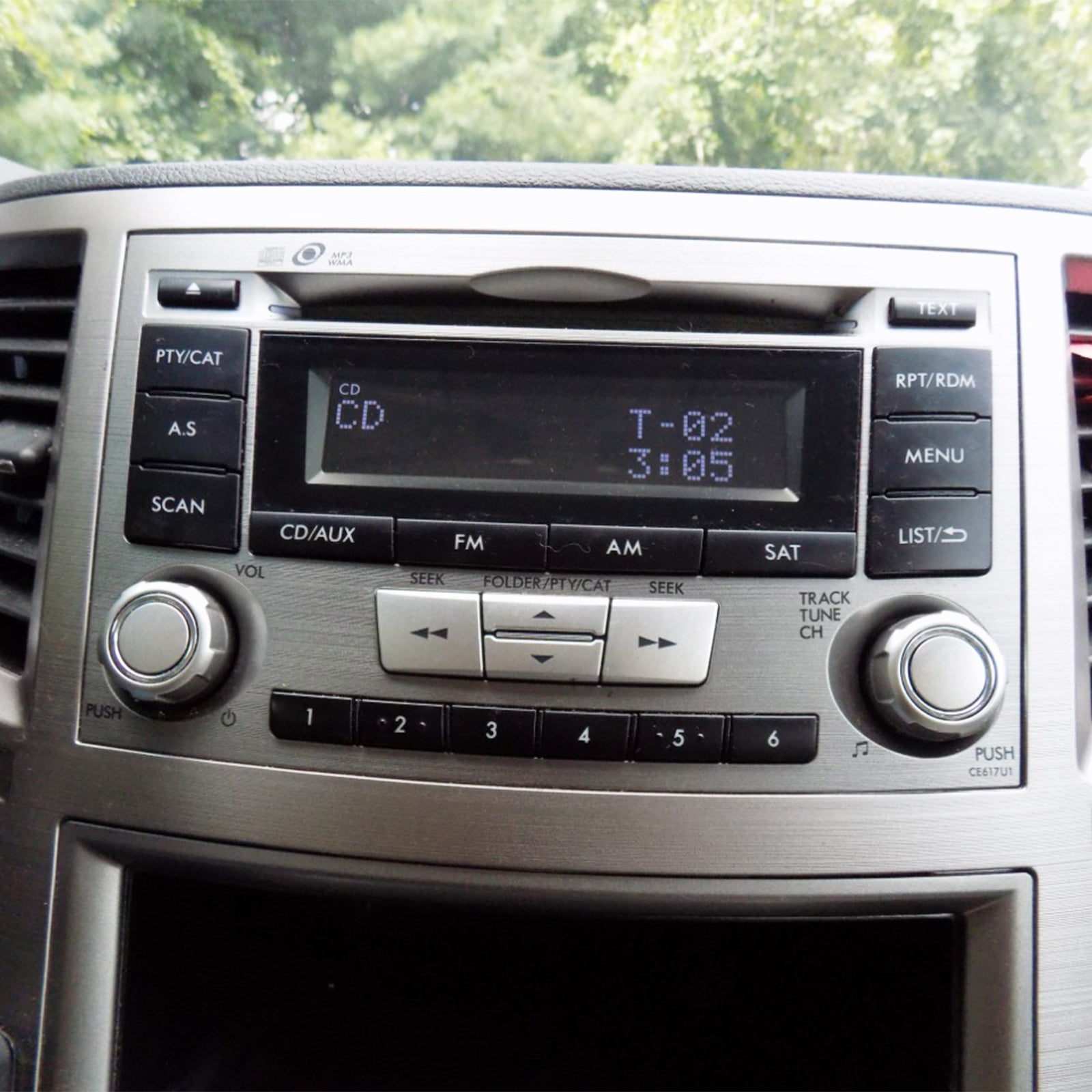 2012-2014 Subaru Legacy Radio Receiver