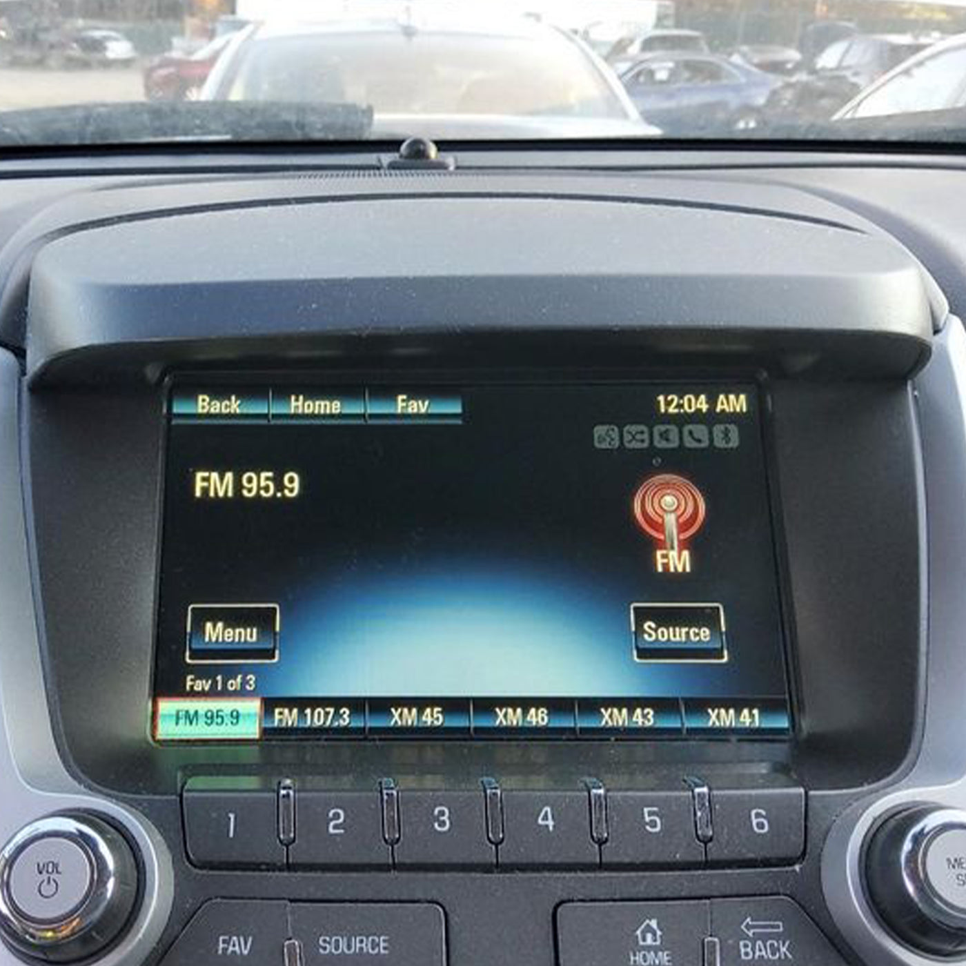 2012-2016 Chevy Equinox Display Screen