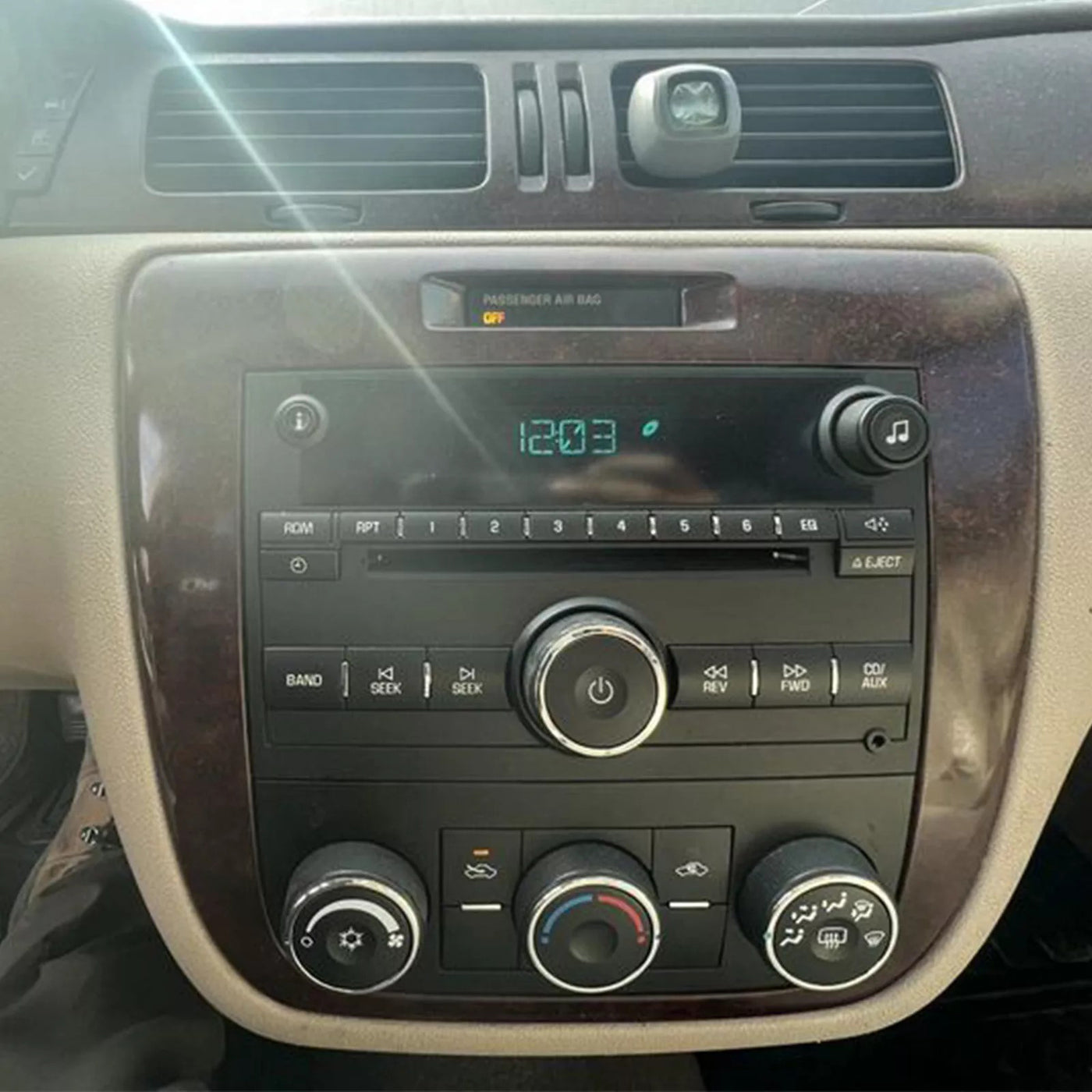 2012-2016 Chevy Impala Climate Control