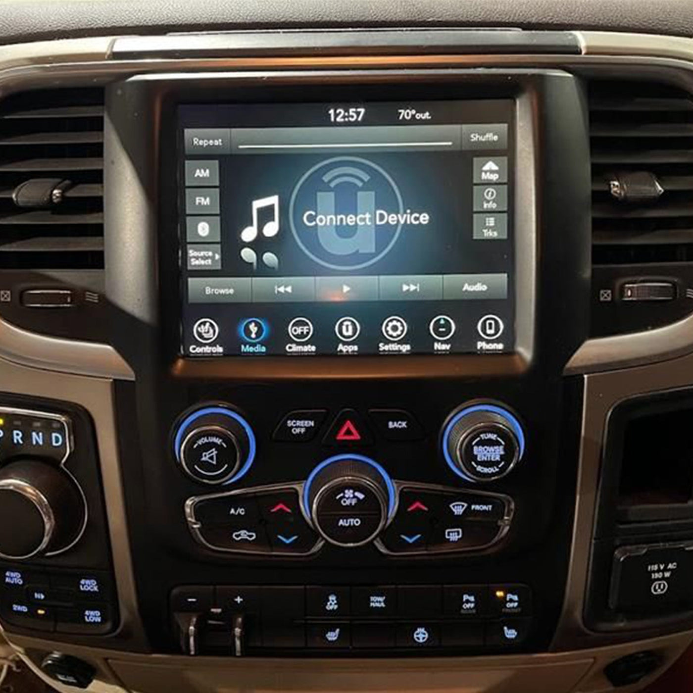 2013-2019 Dodge Ram 2500 Climate Control