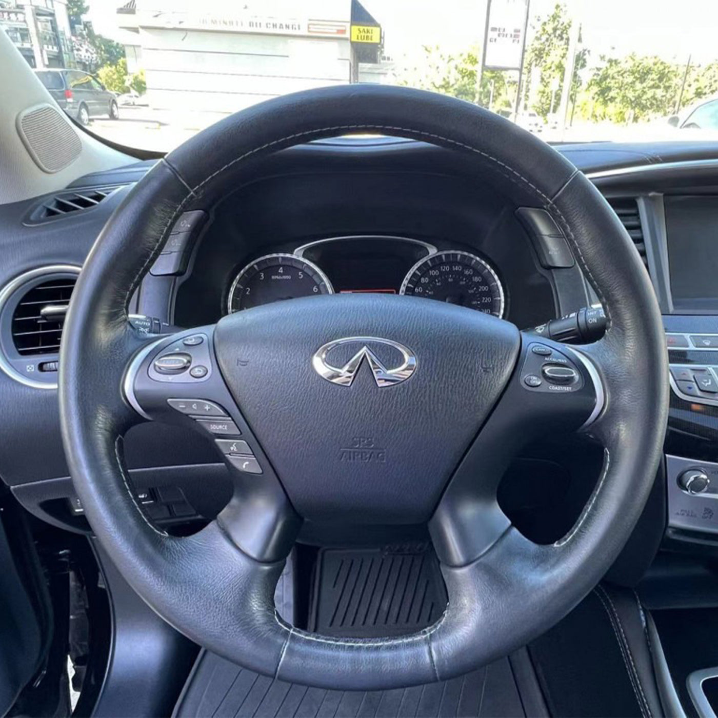2013 Infiniti JX35 Steering Wheel Airbag
