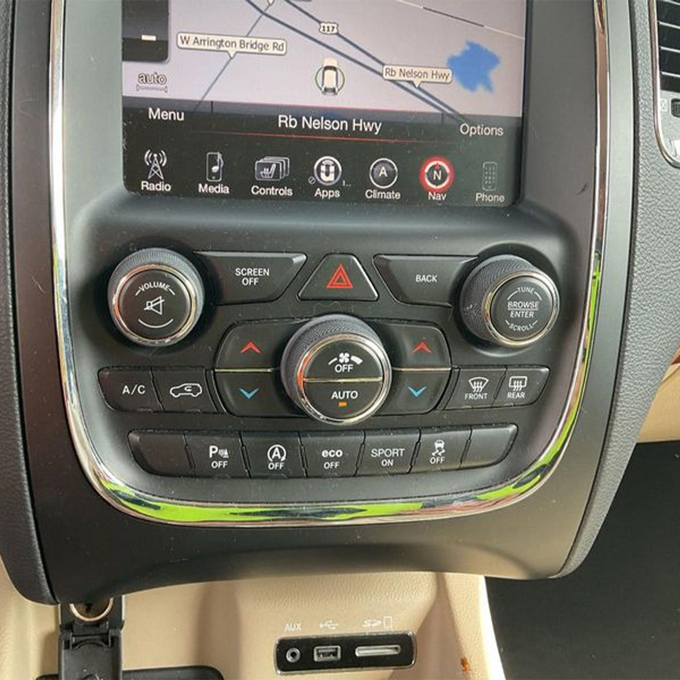 2014-2015 Dodge Durango Climate Control