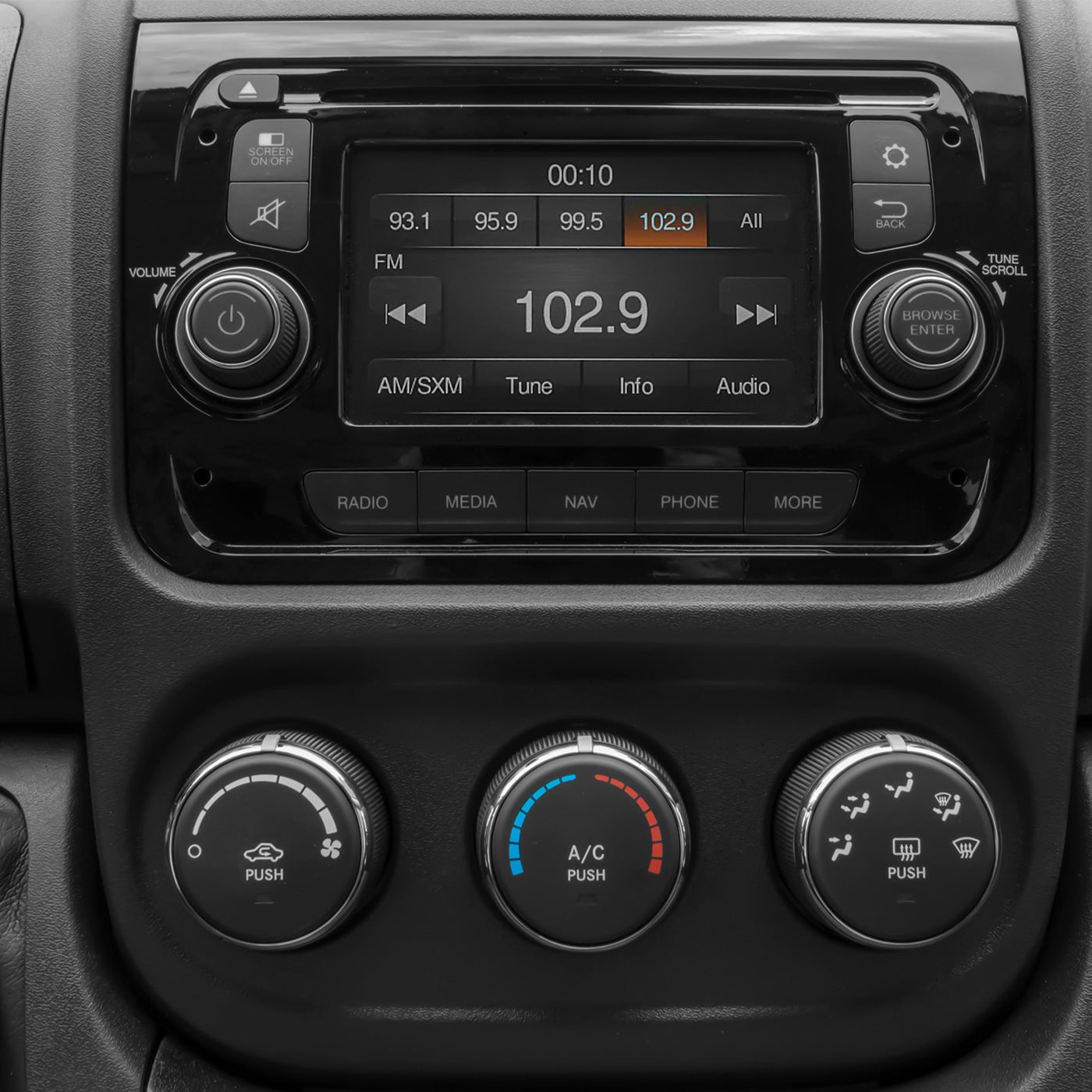 2014-2018 Ram Promaster 1500 Climate Control