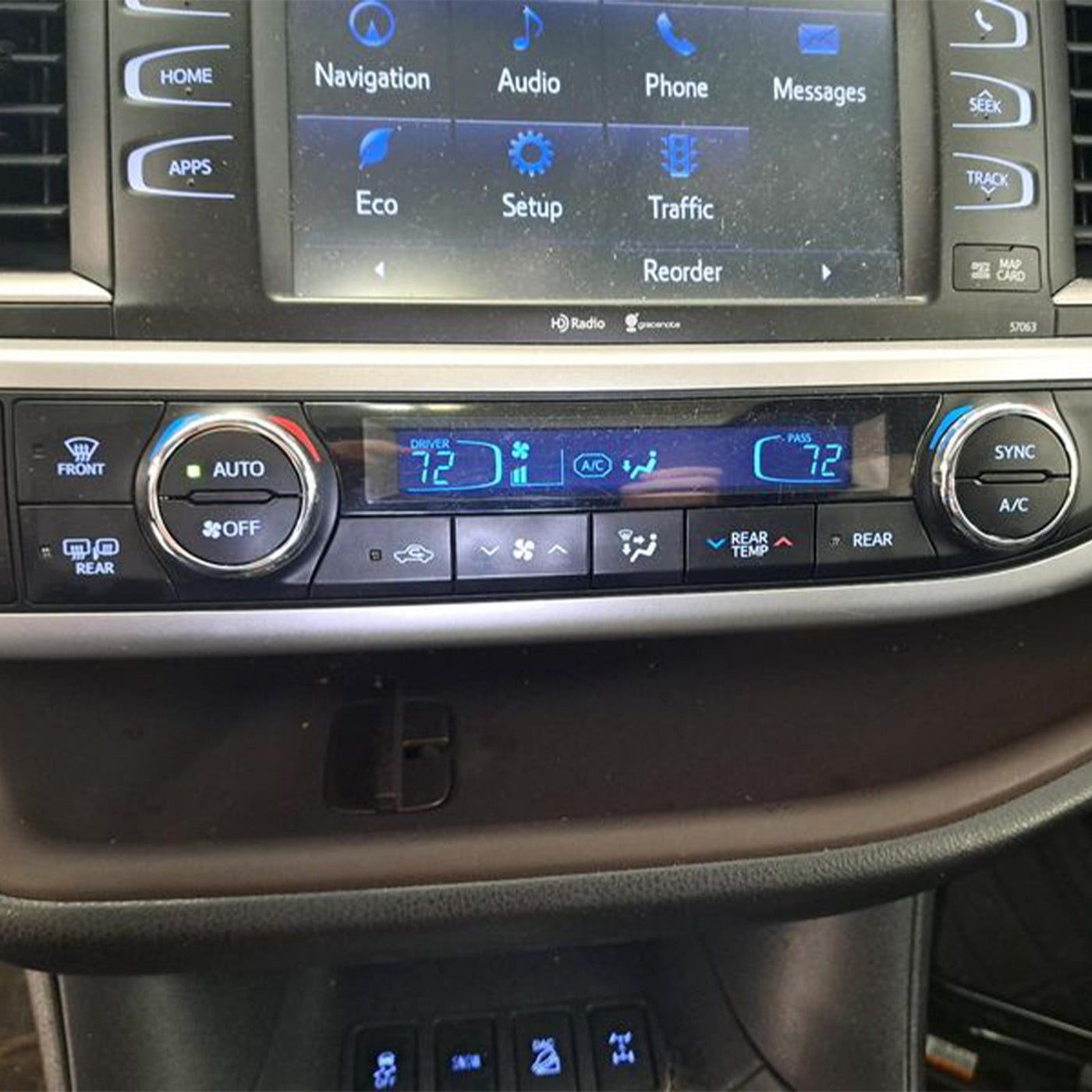 2014-2019 Toyota Highlander Climate Control