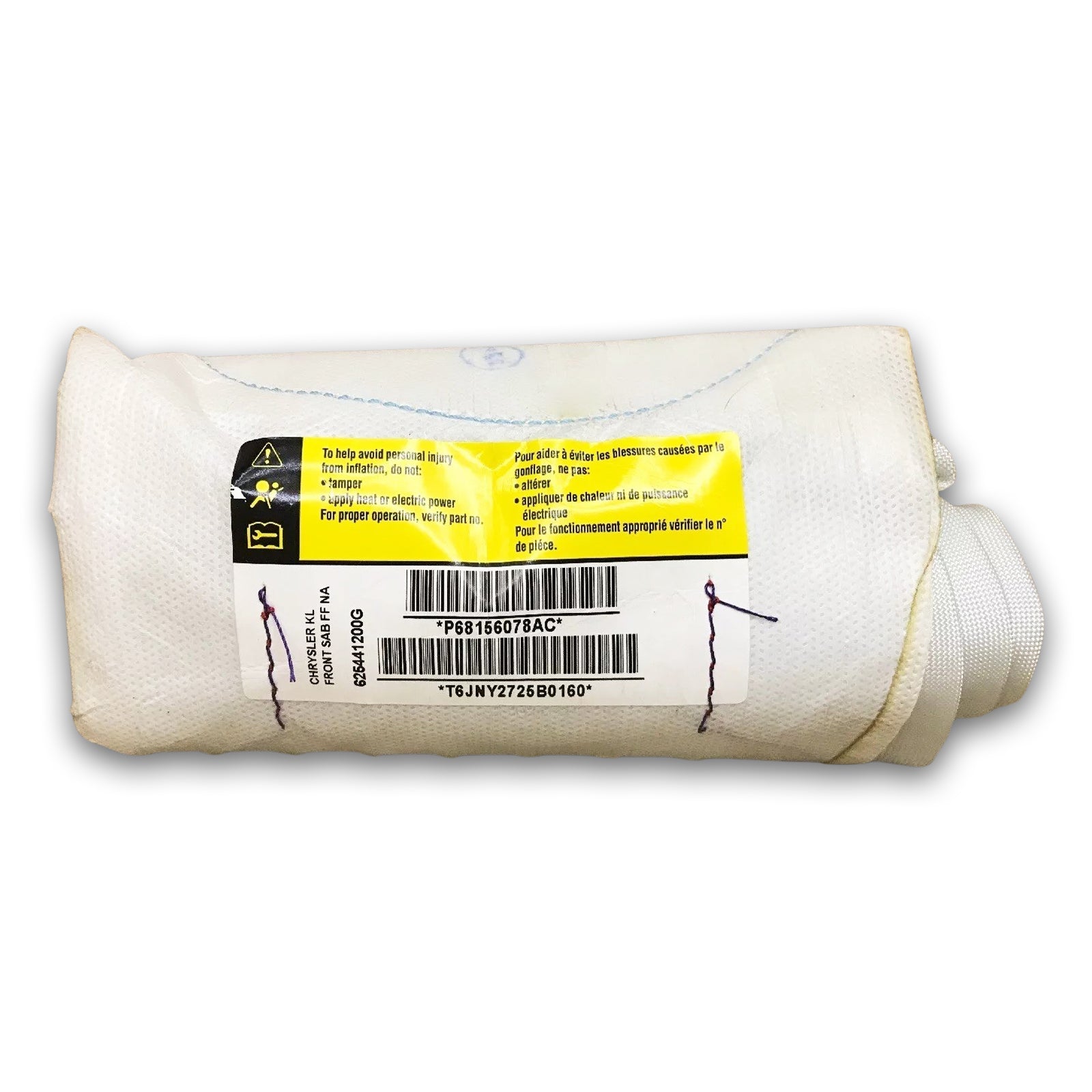 2014-2021 Jeep Cherokee Passenger Seat Airbag