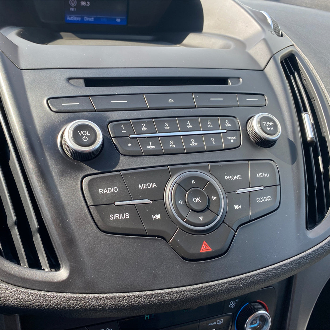 2015-2017 Ford Focus Radio Control Panel