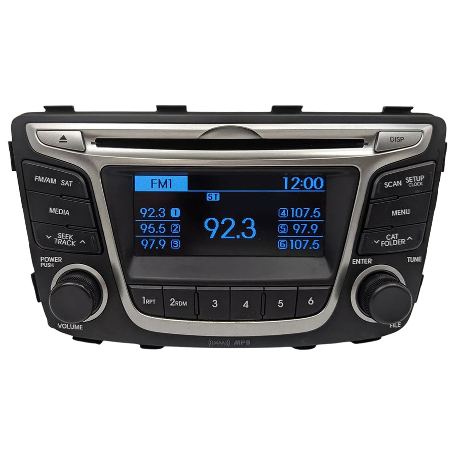 2015-2017 Hyundai Accent Radio Receiver