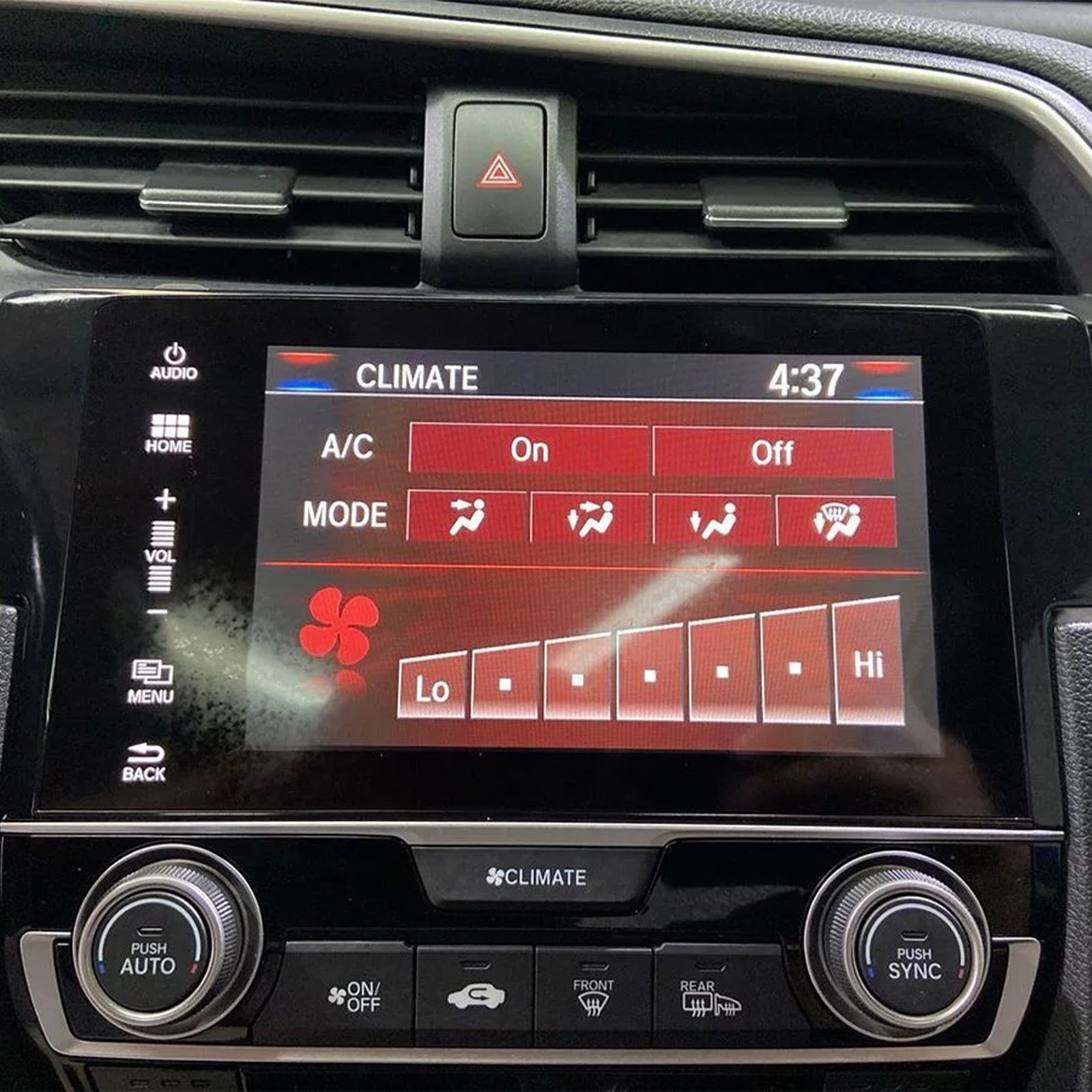 2016-2018 Honda Civic Display Screen