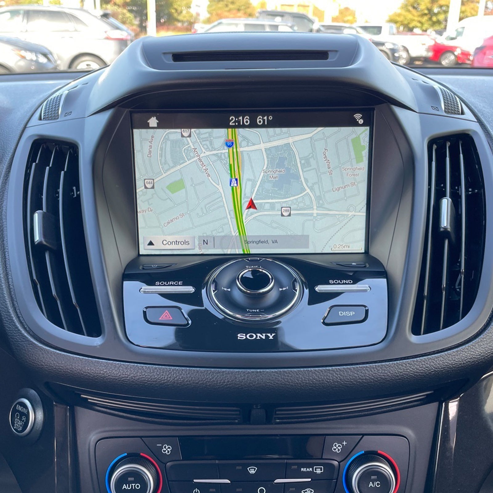 2016-2019 Ford Escape Display Screen