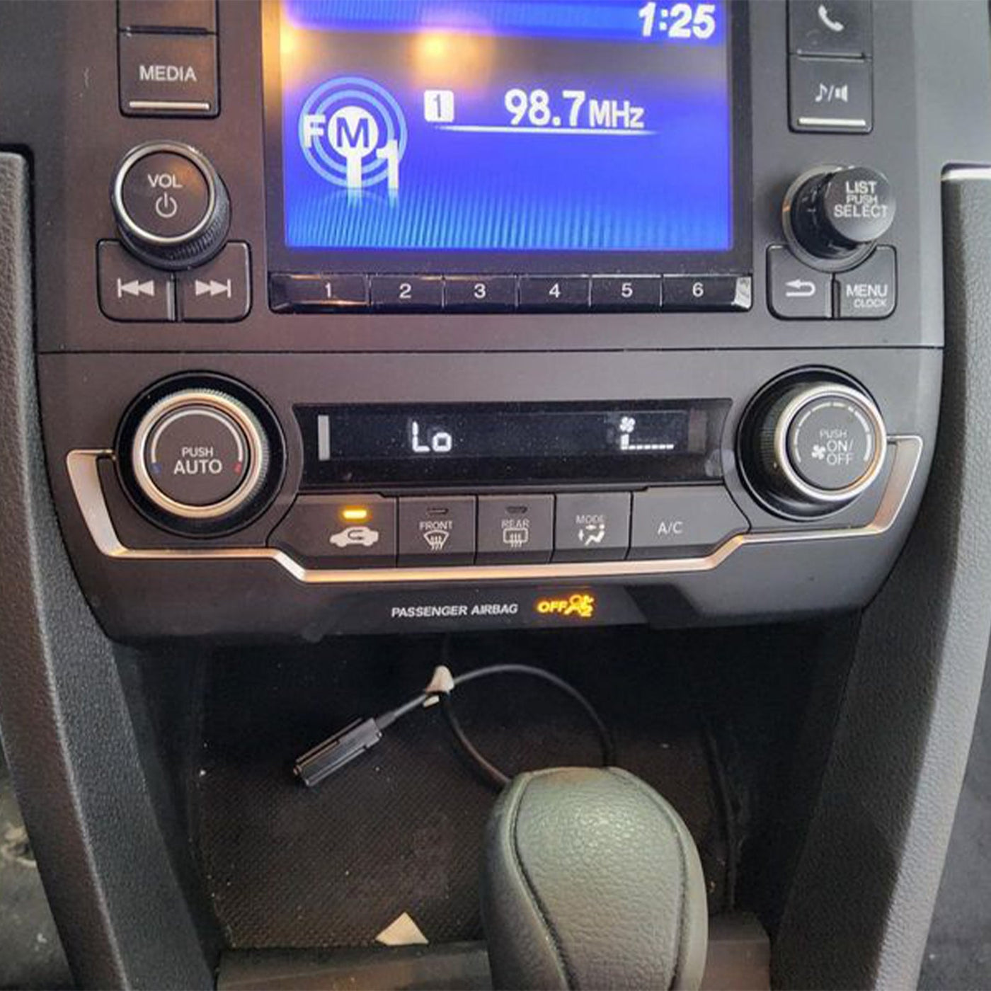 2016-2021 Honda Civic Climate Control