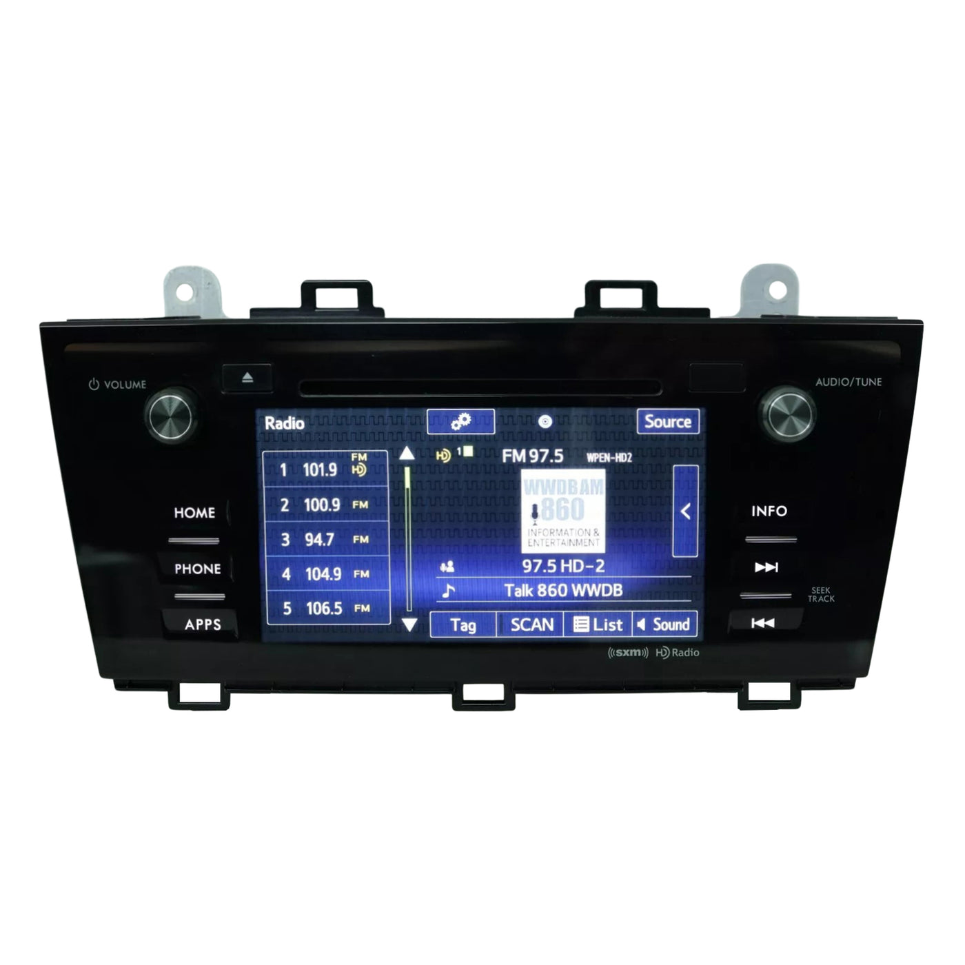 2016 Subaru Legacy Radio Receiver