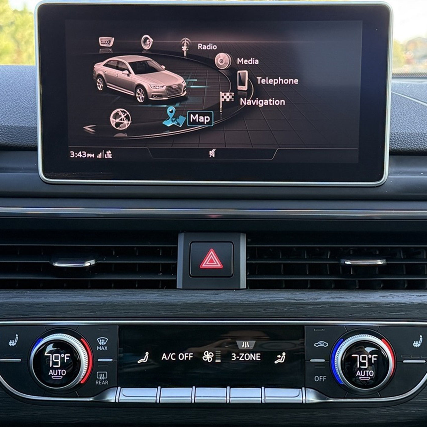 2017-2019 Audi A4 Display Screen