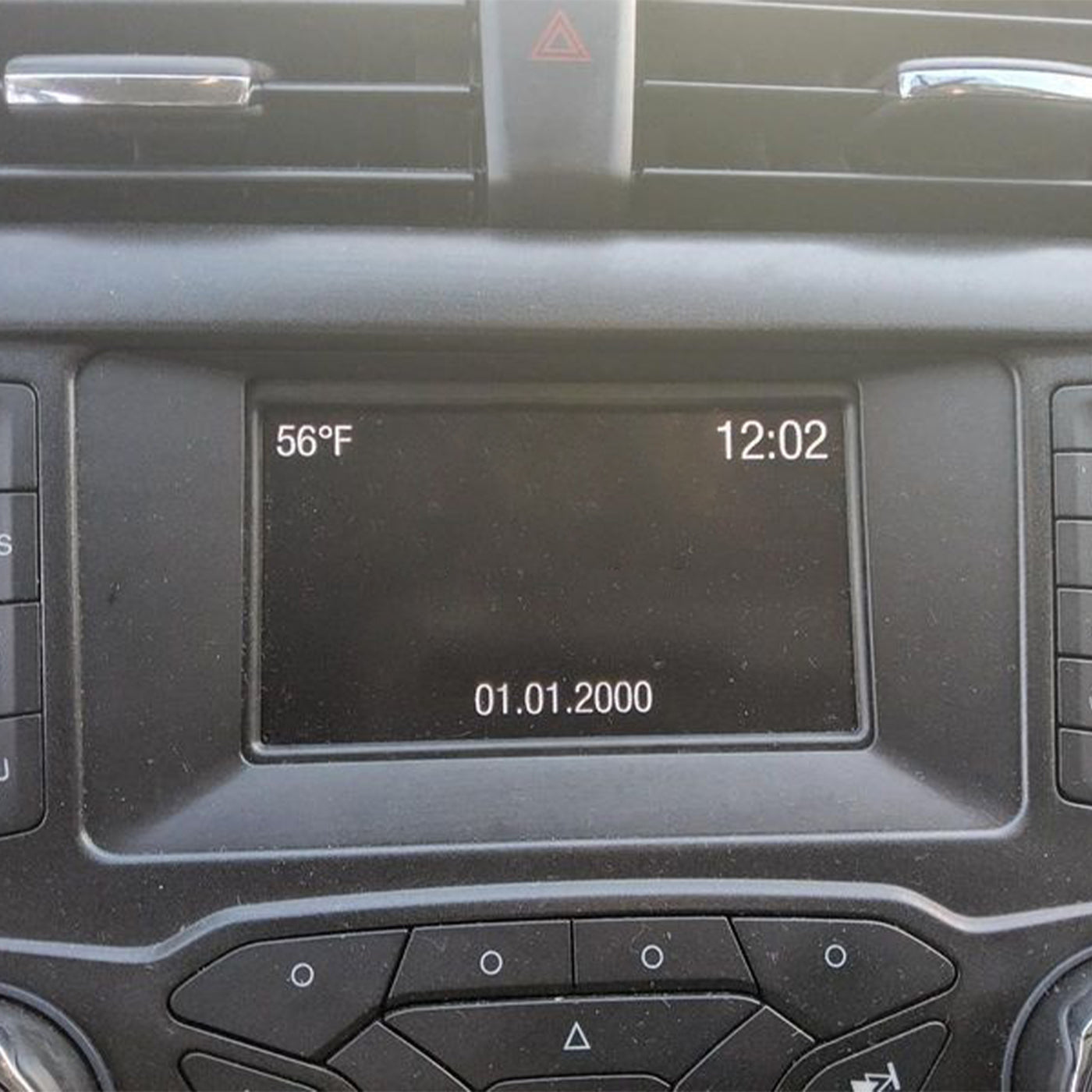 2017-2019 Ford Fusion Display Screen