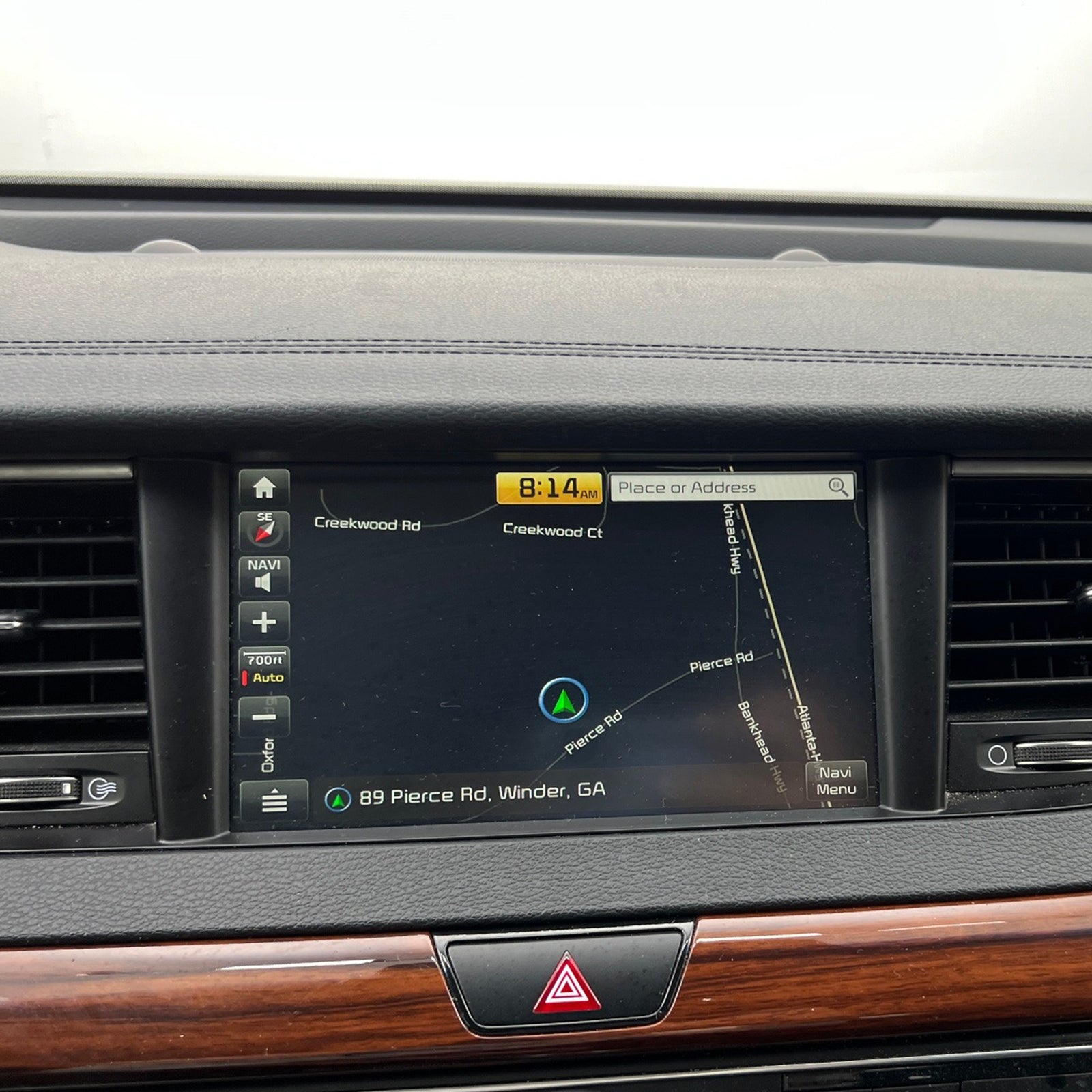 2017-2019 Kia Cadenza Display Screen