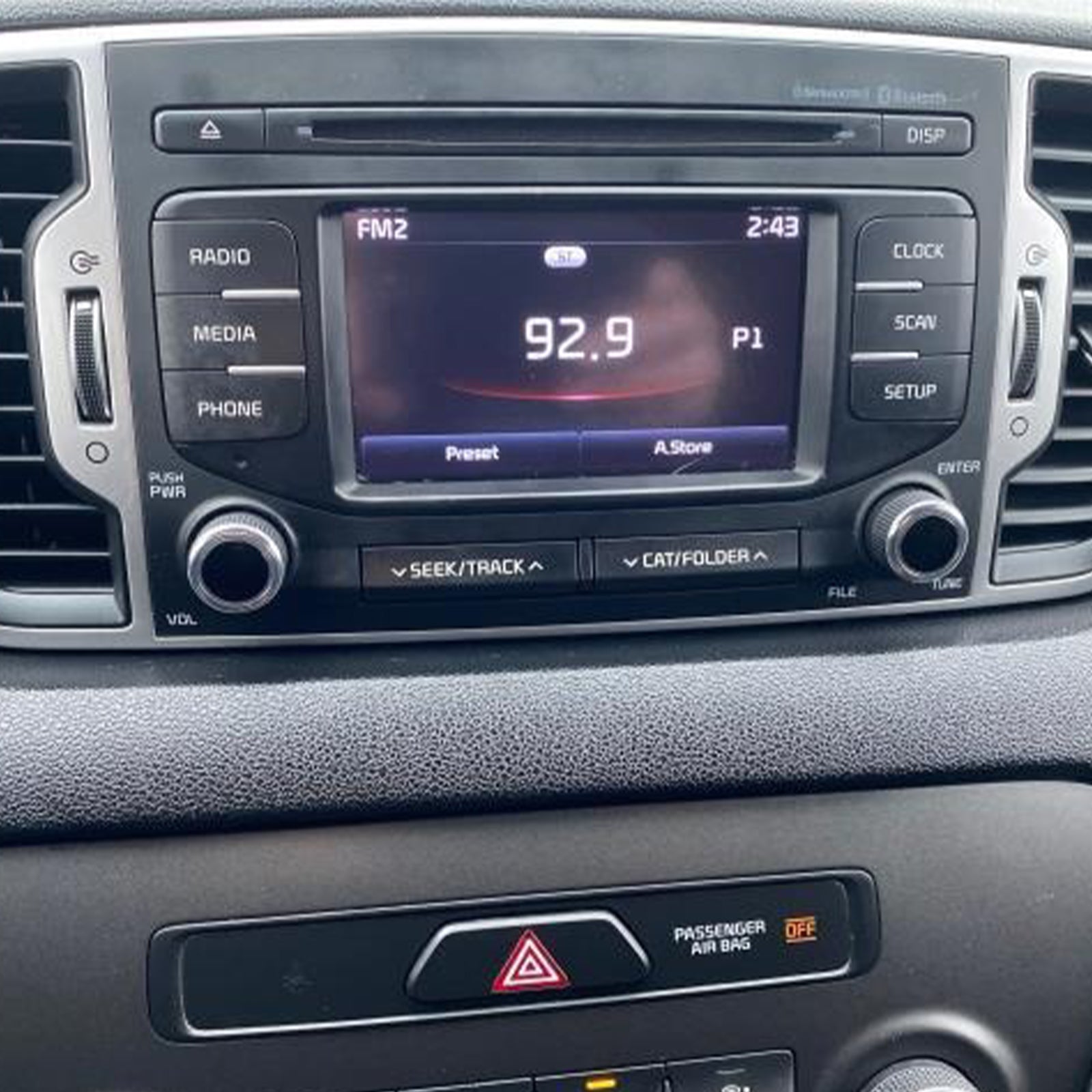 2017-2019 Kia Sportage Radio receiver