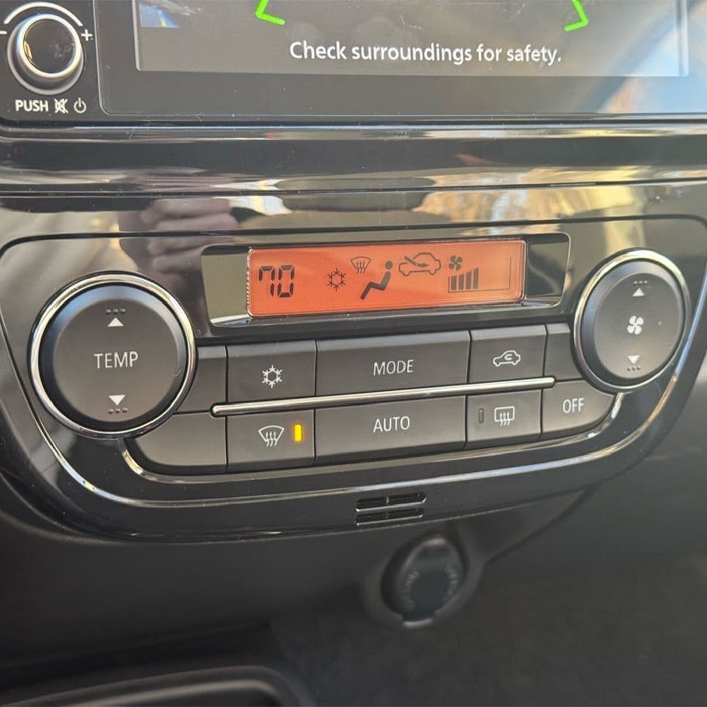 2017-2020 Mitsubishi Mirage Climate Control