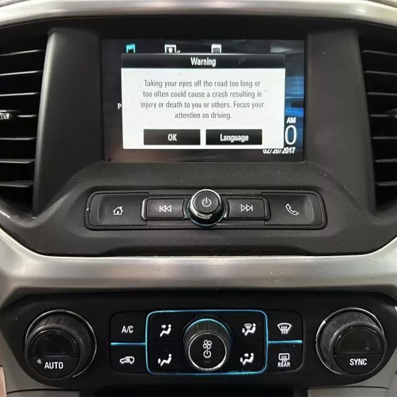 2017-2022 GMC Acadia Climate Control