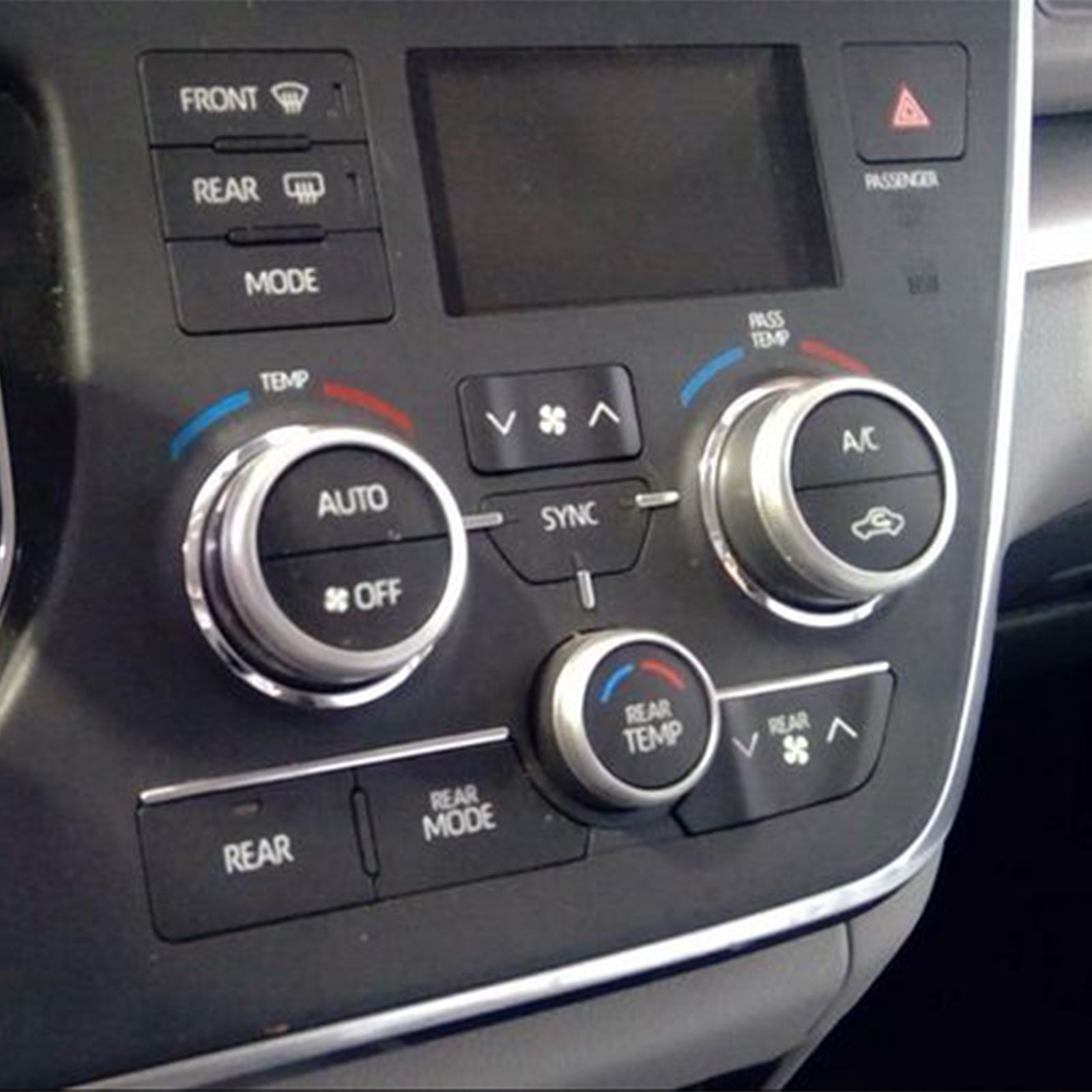 2018-2020 Toyota Sienna Climate Control