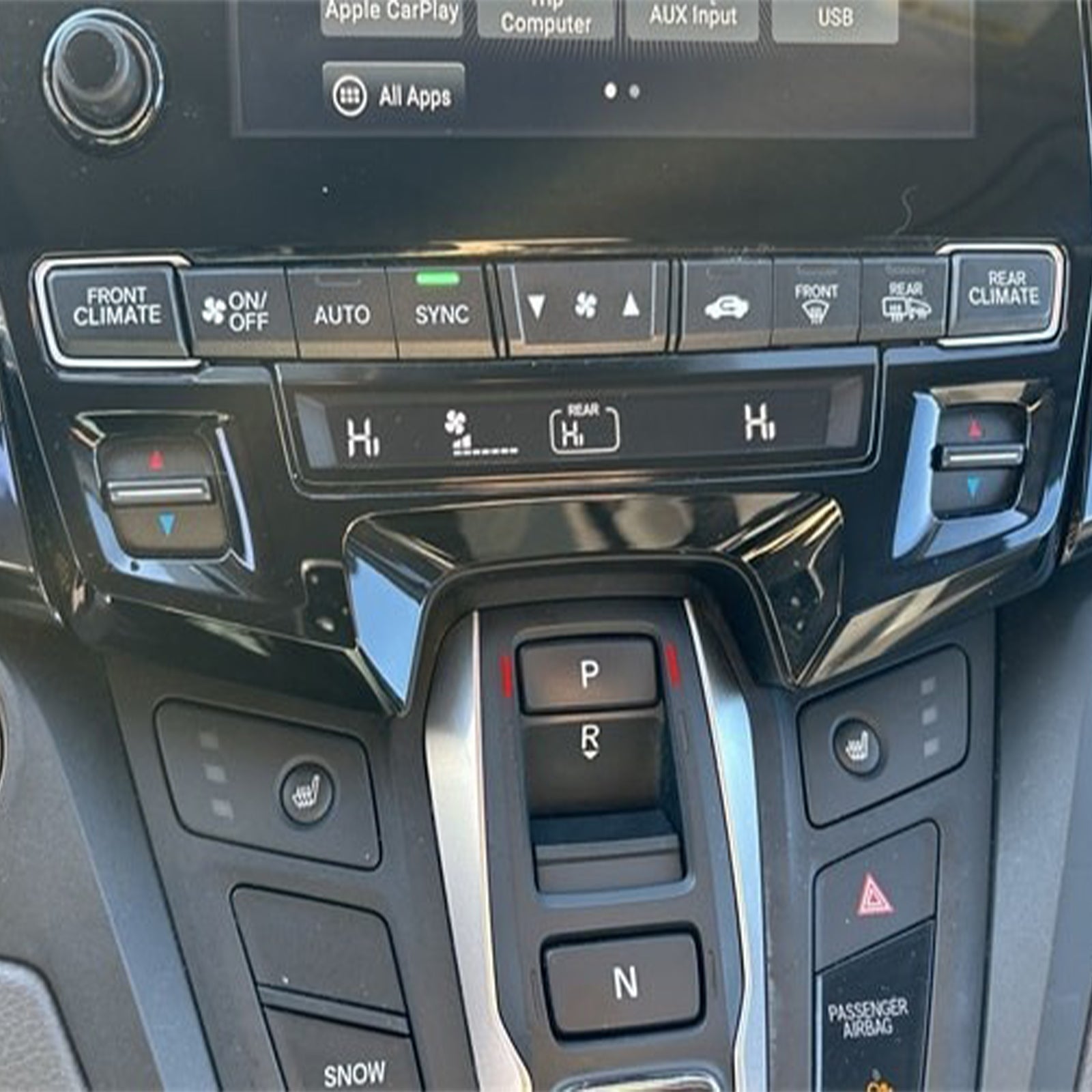 2018-2020 Honda Odyssey Climate Control