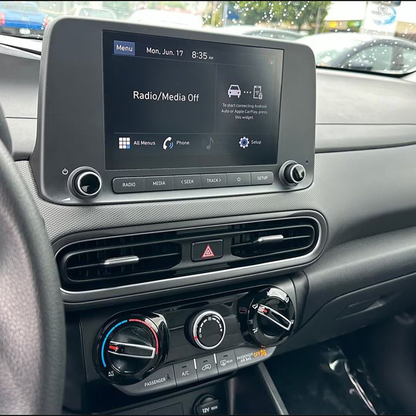 2018-2021 Hyundai Kona Climate Control