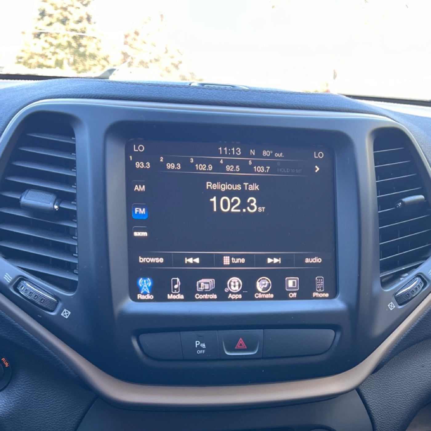 2018-2019 Jeep Cherokee (except Grand Cherokee) Radio Receiver