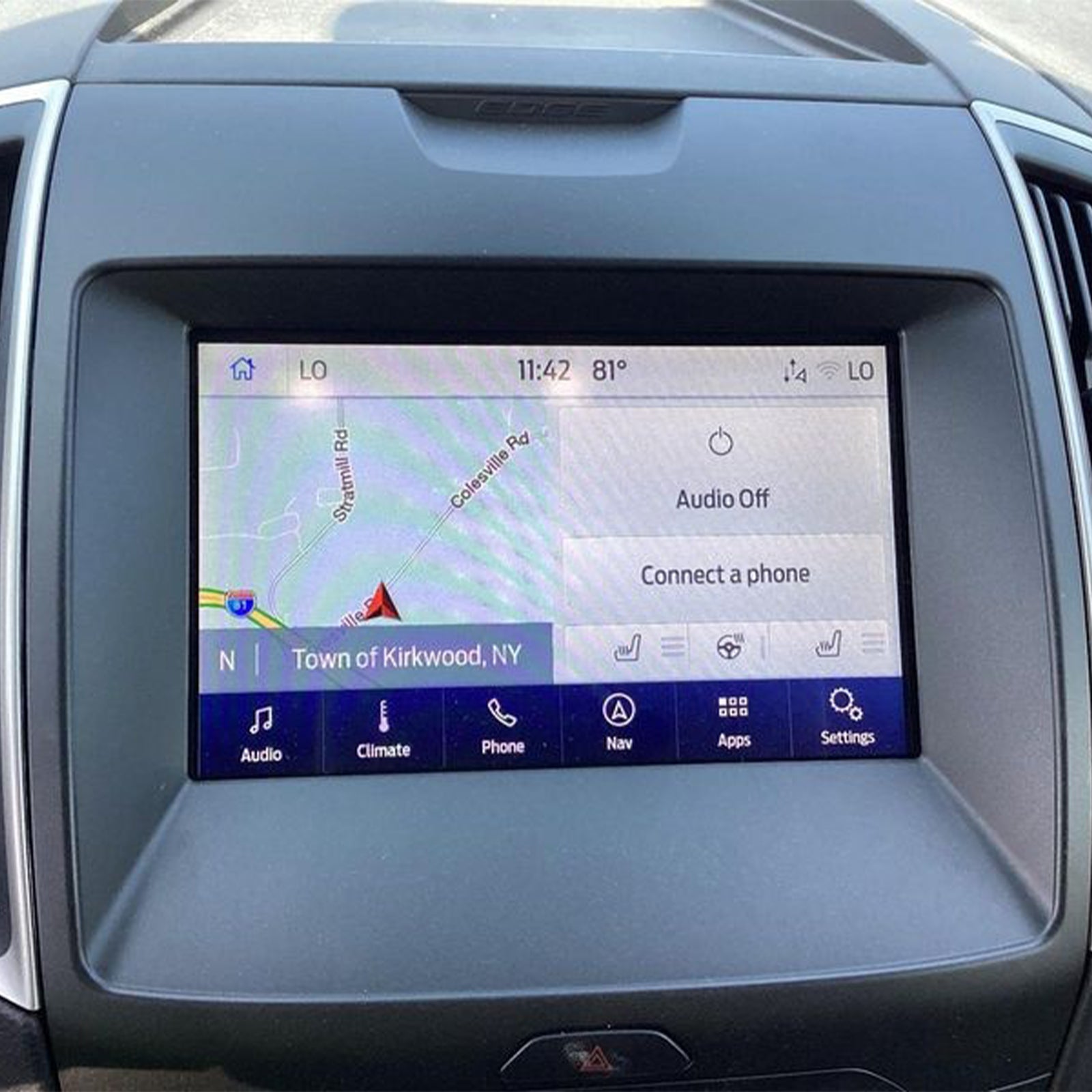 2019-2020 Ford Edge Display Screen