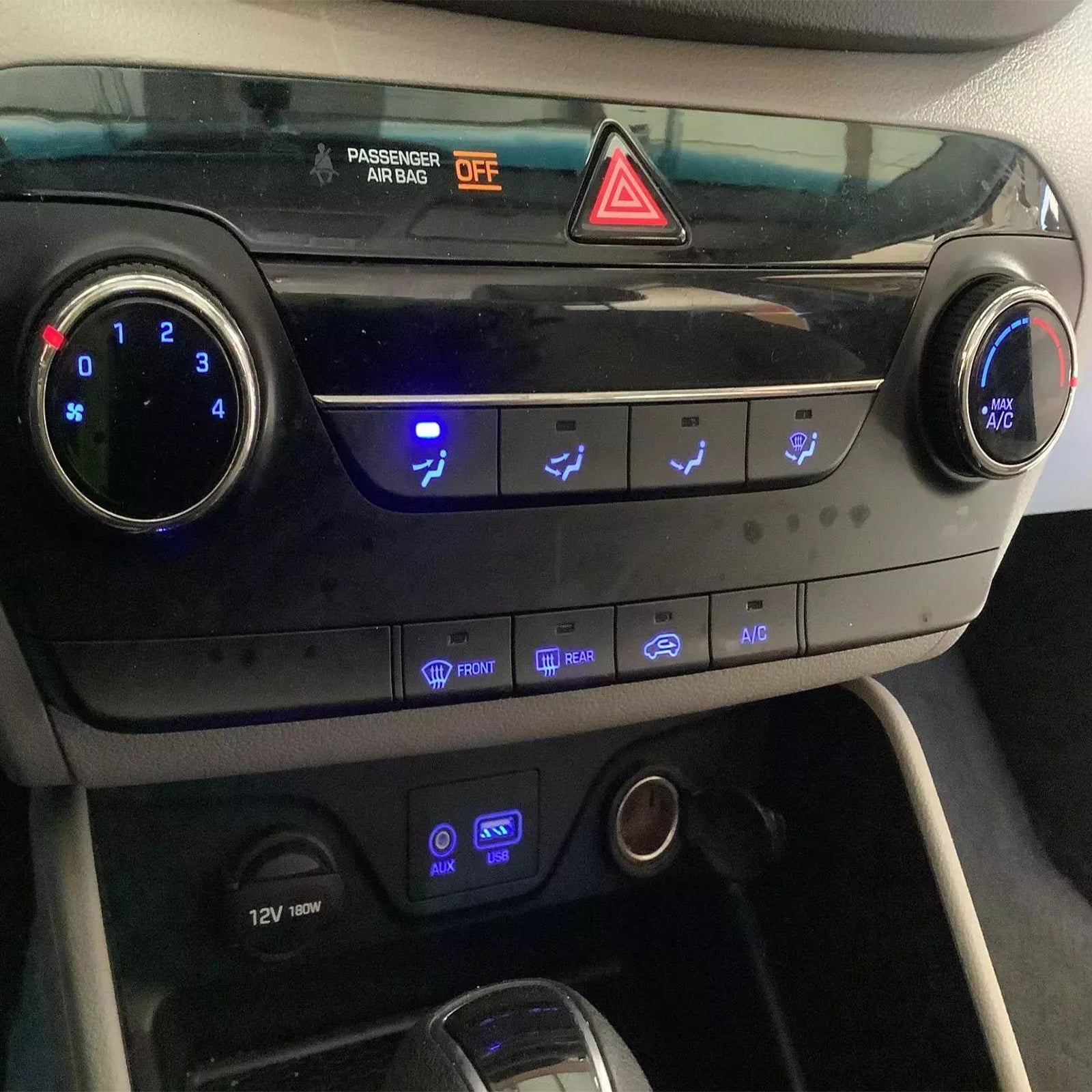 2019-2021 Hyundai Tucson Control Climate Control