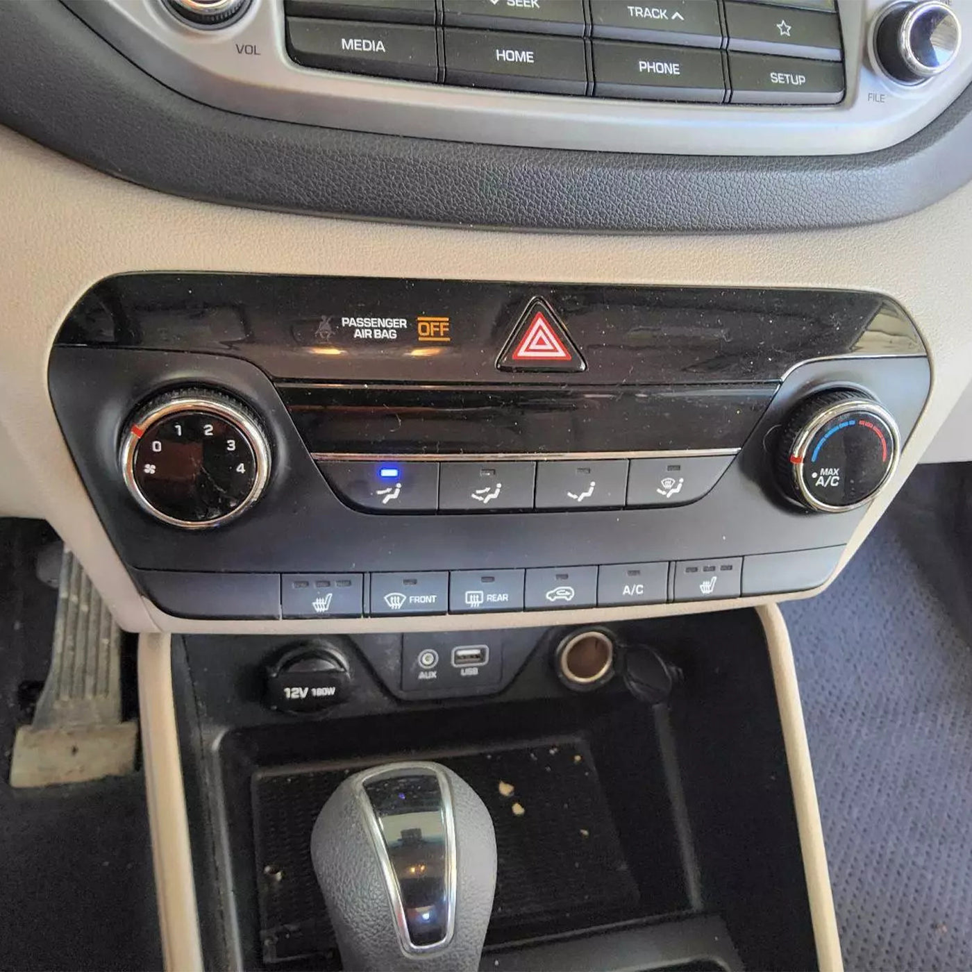 2019-2021 Hyundai Tucson Climate Control