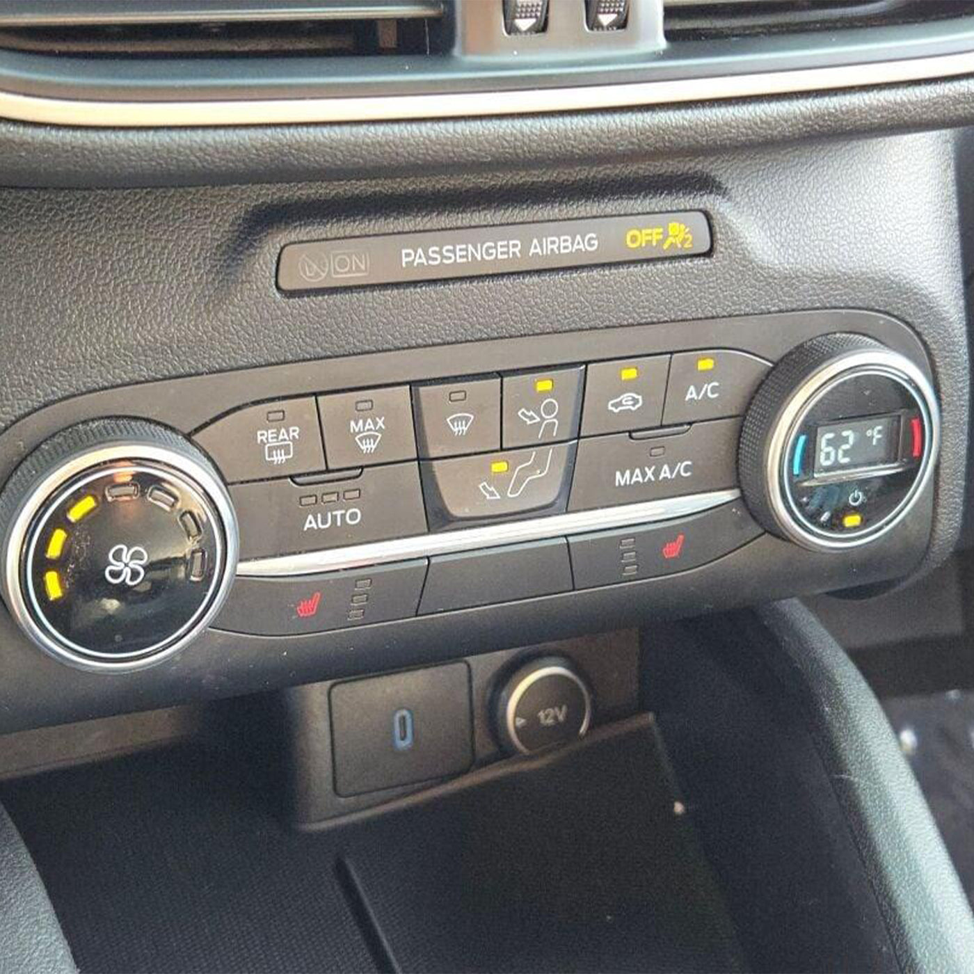 2020-2022 Ford Escape Climate Control