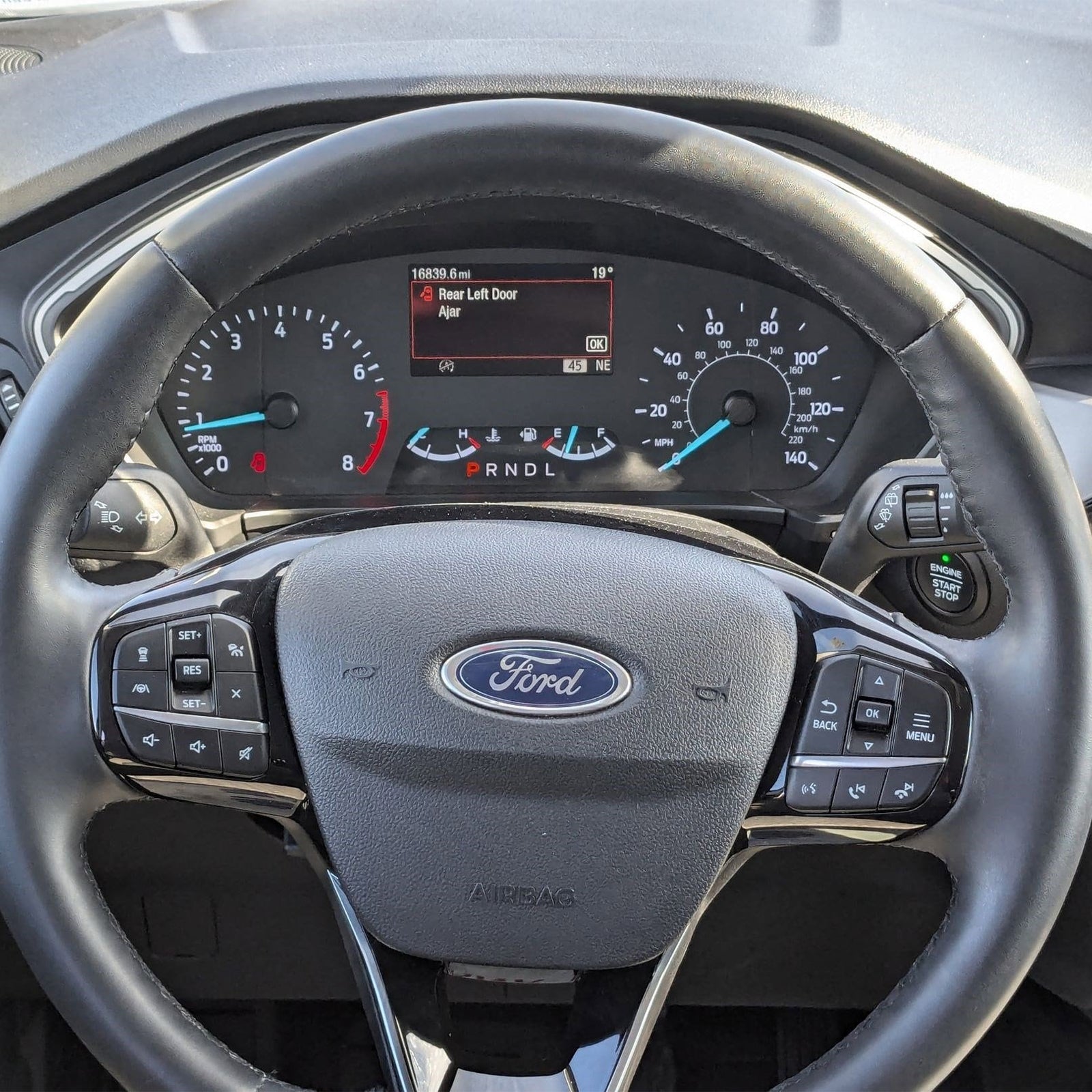 2020-2023 Ford Escape Steering Wheel Airbag