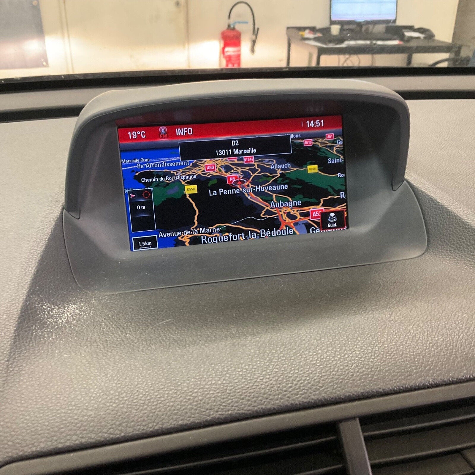 2013-2016 Buick Encore Display Screen